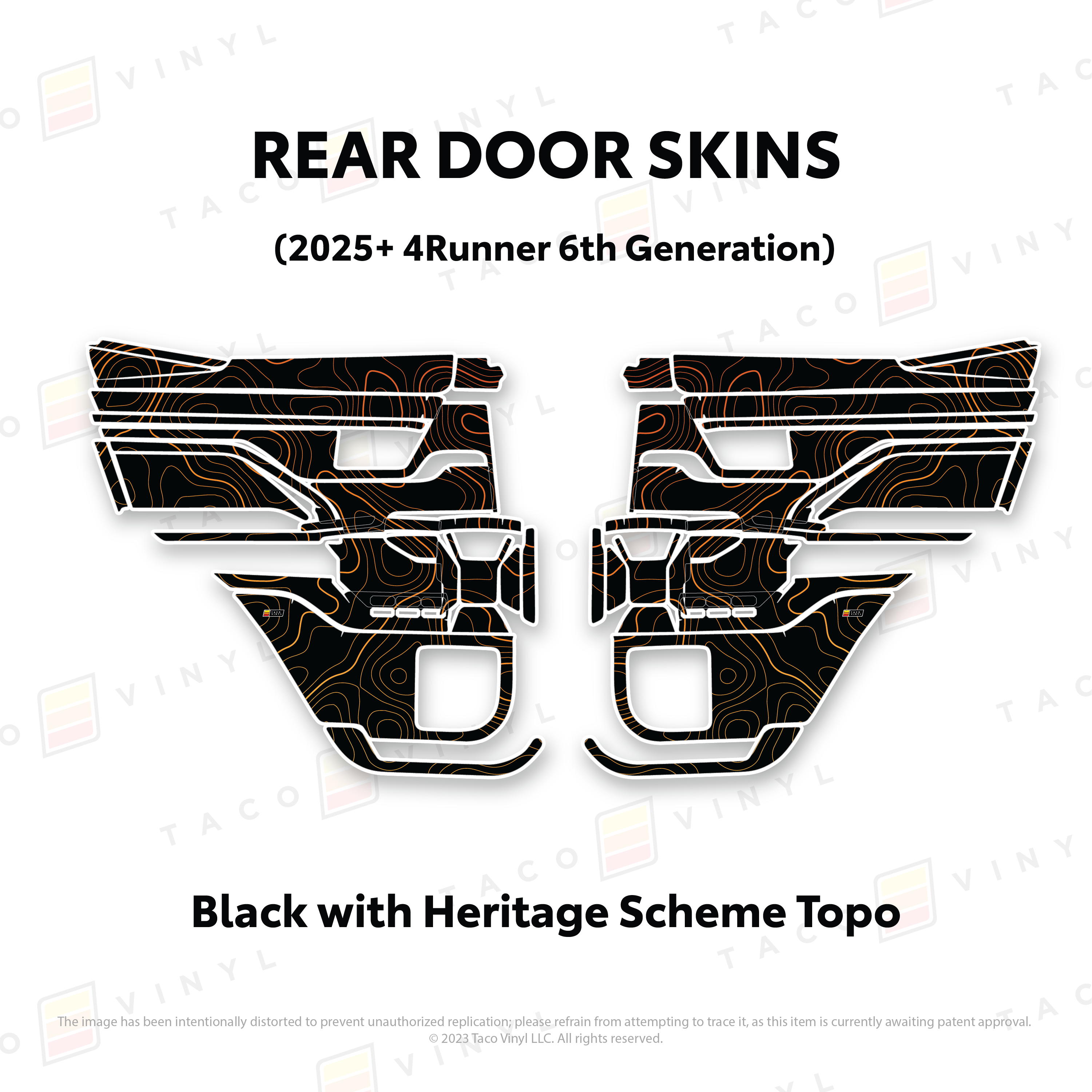 2025+ Door Skins For 4Runner