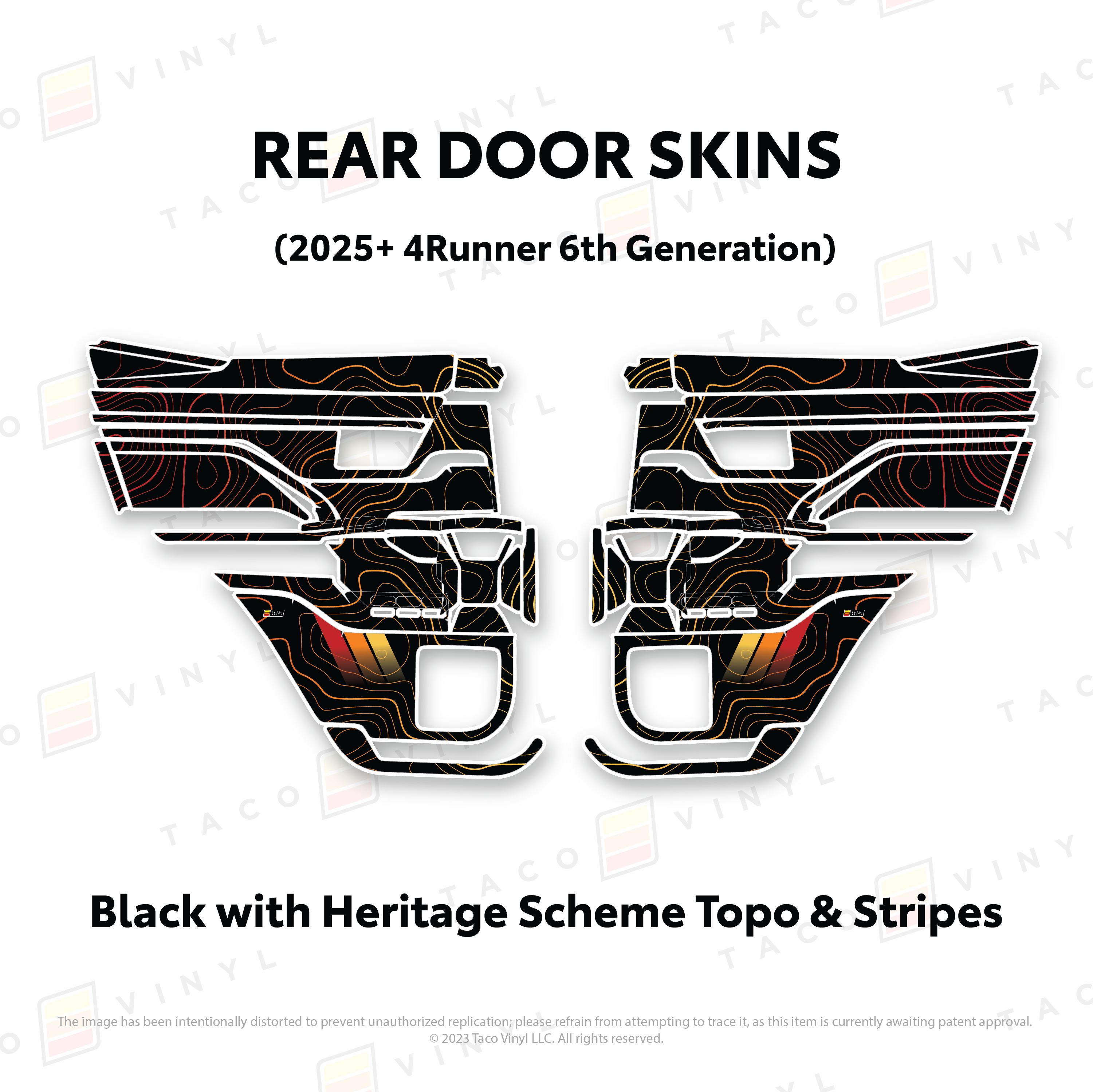 2025+ Door Skins For 4Runner