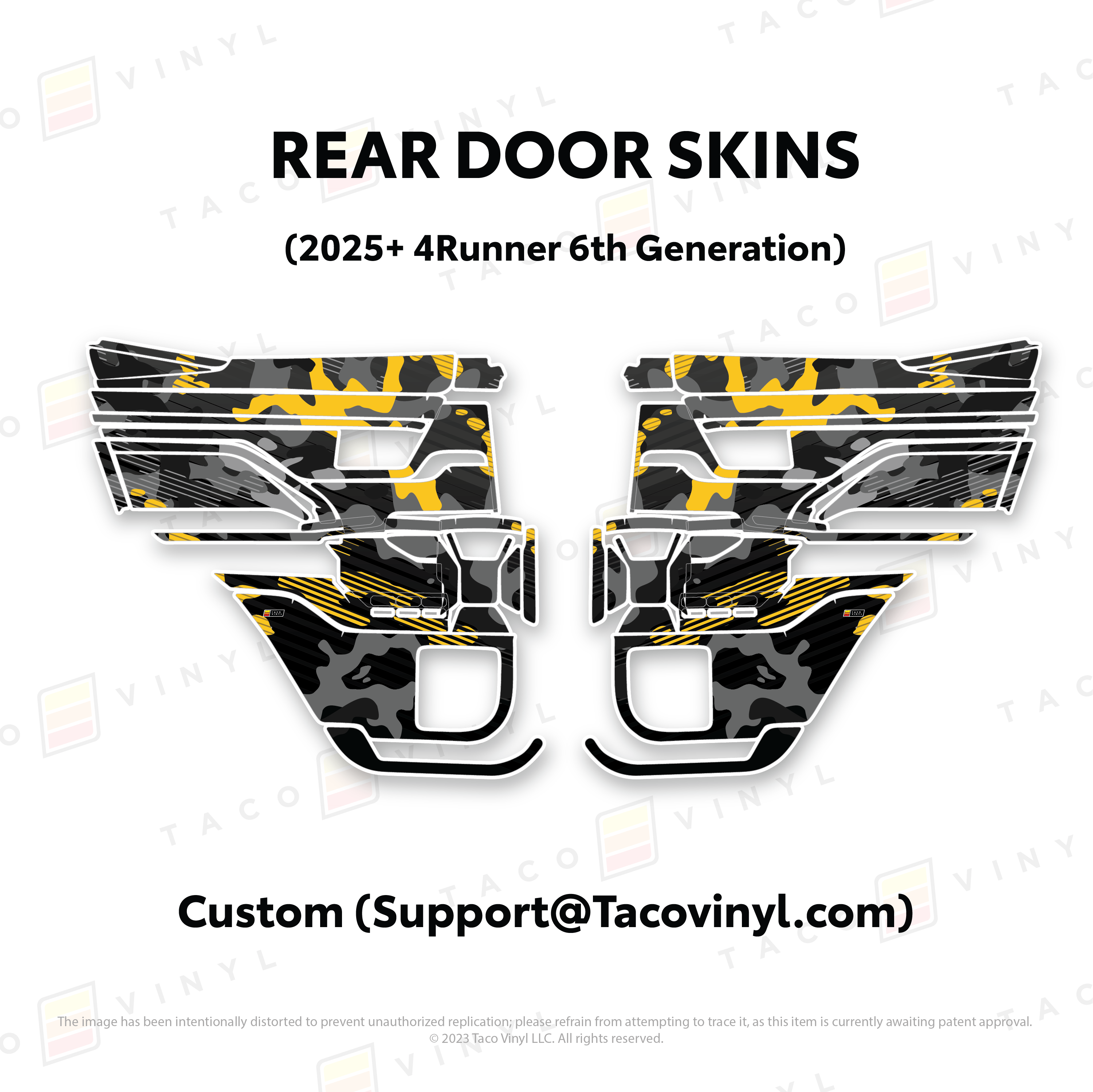 2025+ Door Skins For 4Runner