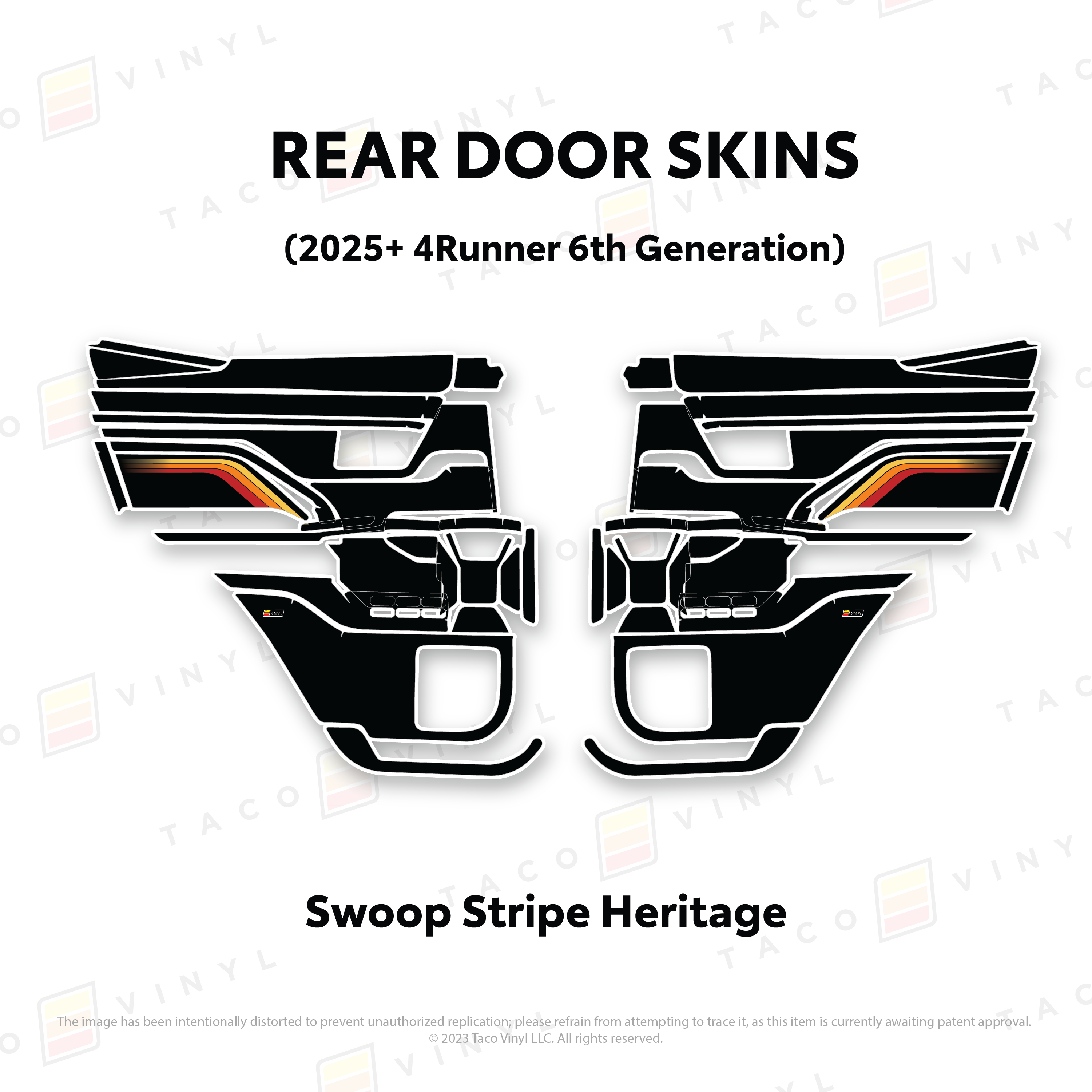 2025+ Door Skins For 4Runner