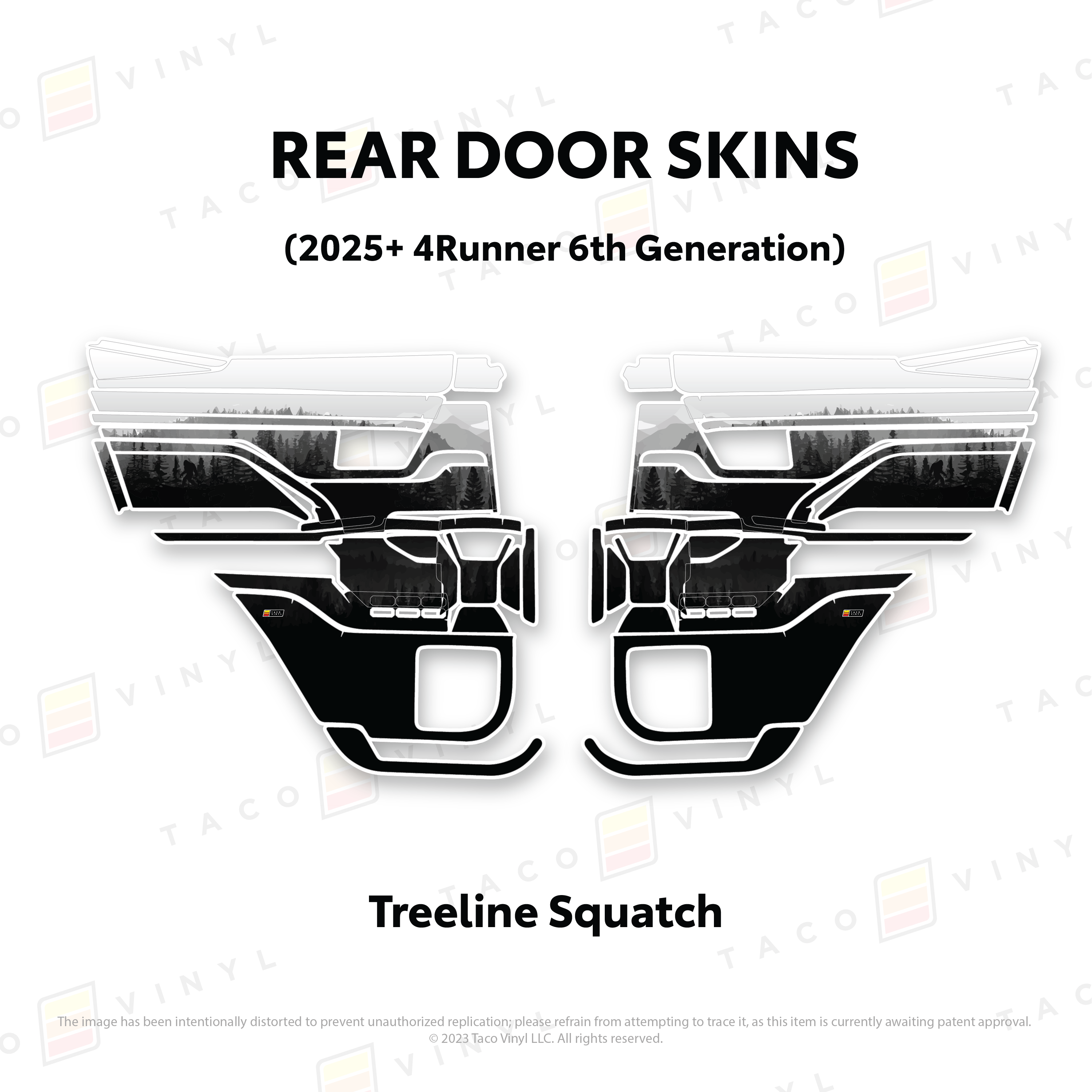 2025+ Door Skins For 4Runner