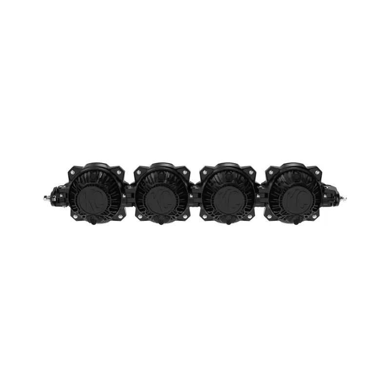 Rear view of the 26-inch Gravity Titan LED light bar, showcasing its robust build and cooling system for off-road durability.
