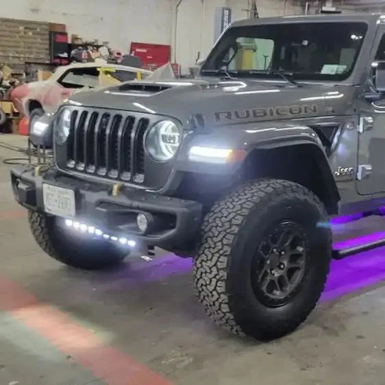 ORACLE Lighting Skid Plate with Integrated LED Emitters for Jeep Wrangler JL and Gladiator JT