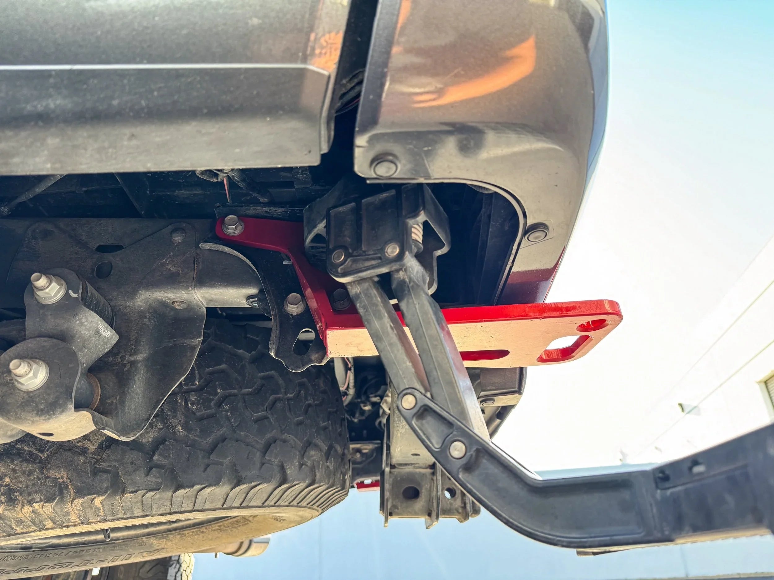 NYTOP Rear Recovery Points For 2016-2023 Toyota Tacoma