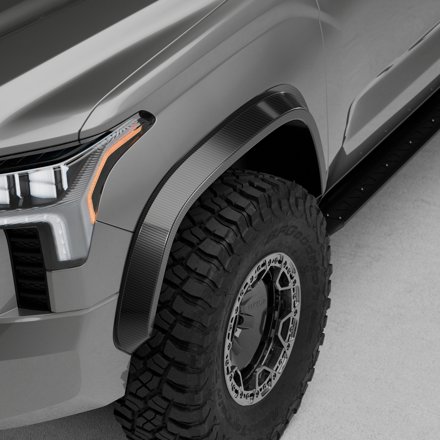 NYTOP Fender Flare Kit For 2022-Current Toyota Tundra