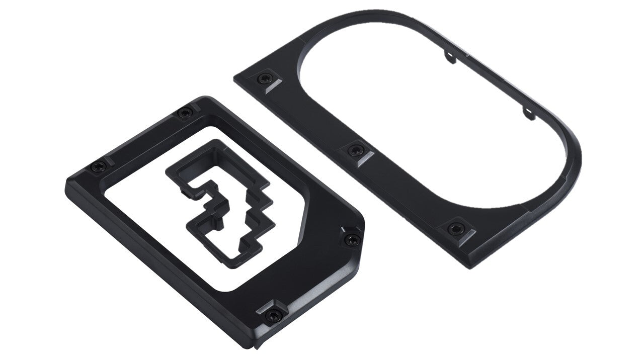 Cup Holder/Shifter/Shift Gate Trim Rings (For 2014-2021 Tundra) - BLACK