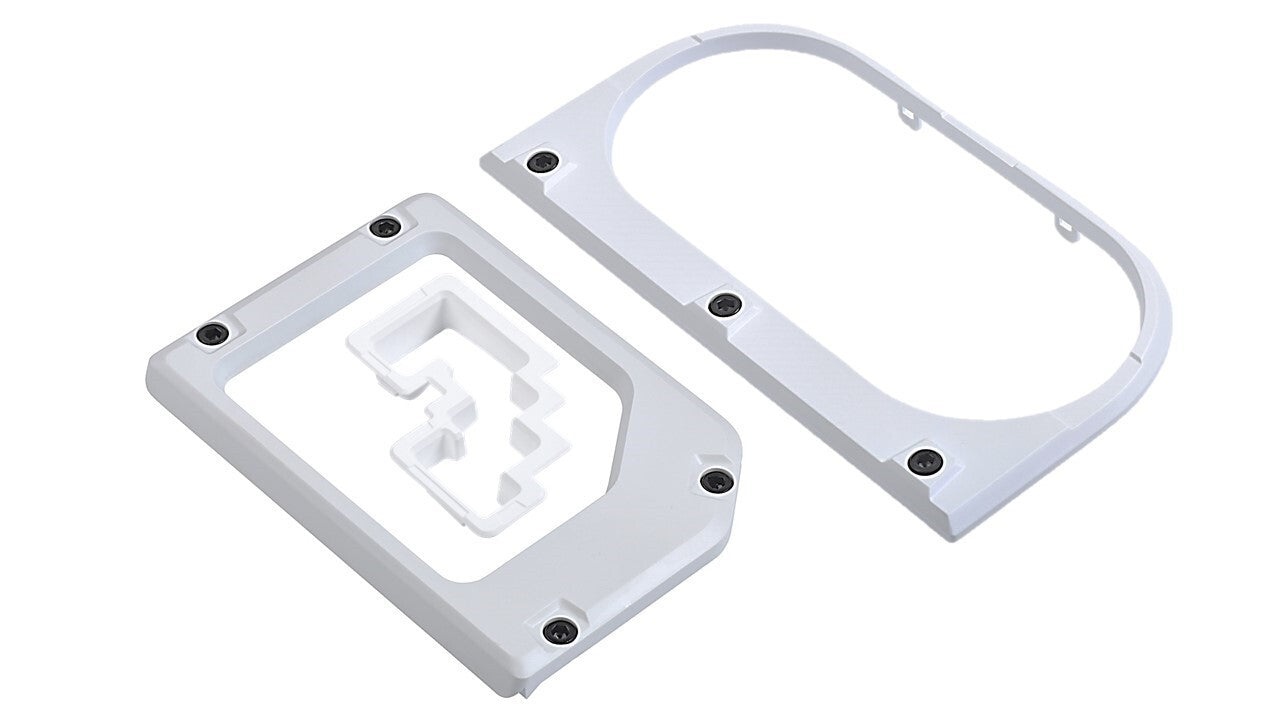 Cup Holder/Shifter/Shift Gate Trim Rings (For 2014-2021 Tundra) - WHITE