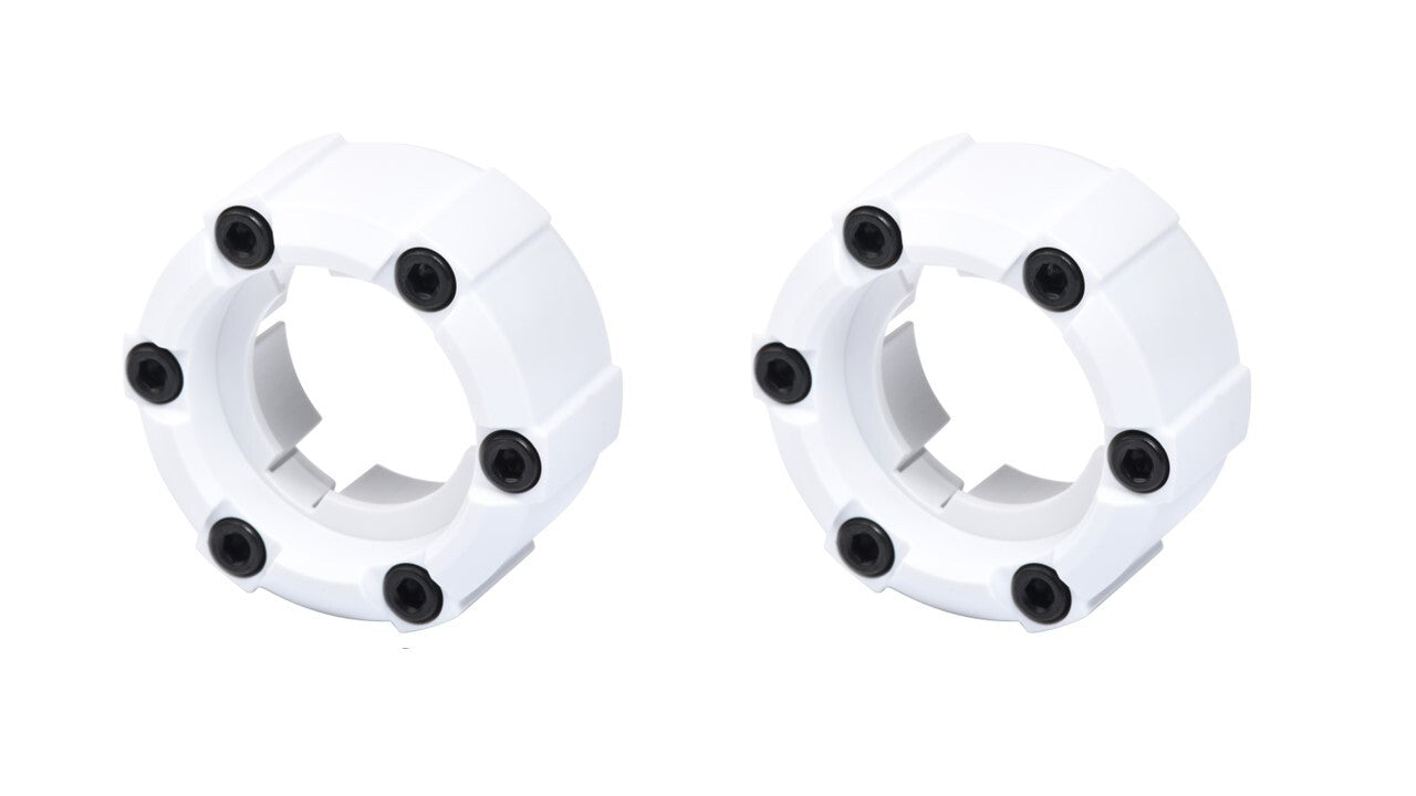 Climate Knobs (For 5th Gen 4Runner DUAL ZONE) - WHITE