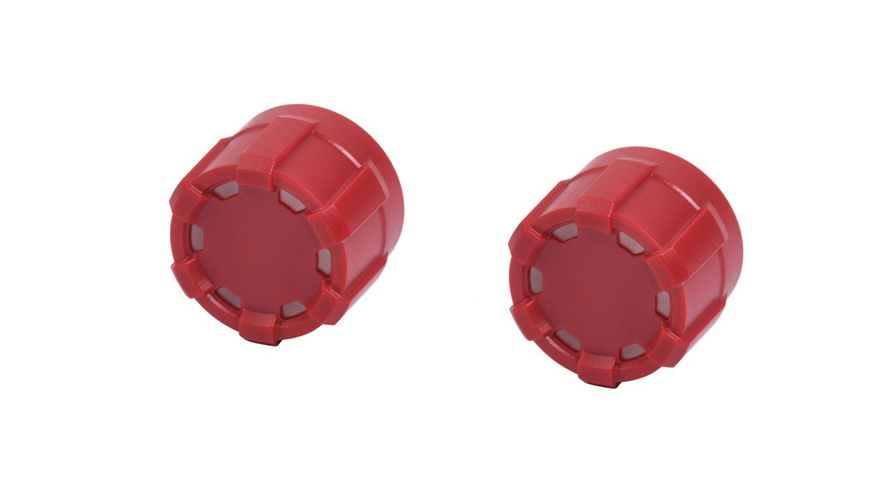 Radio Knobs (For 2020-2023 Tacoma V2) - RED