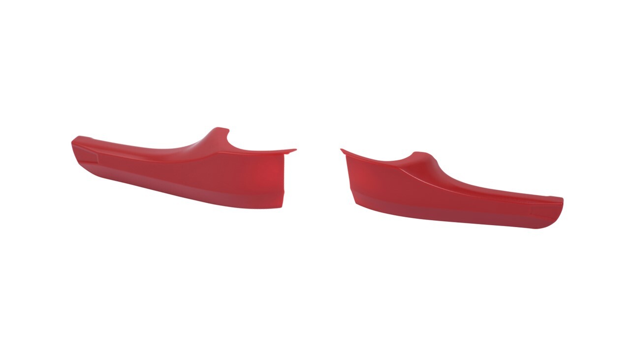 Door Handle Covers (For 2016-2023 Tacoma) 2PK - RED
