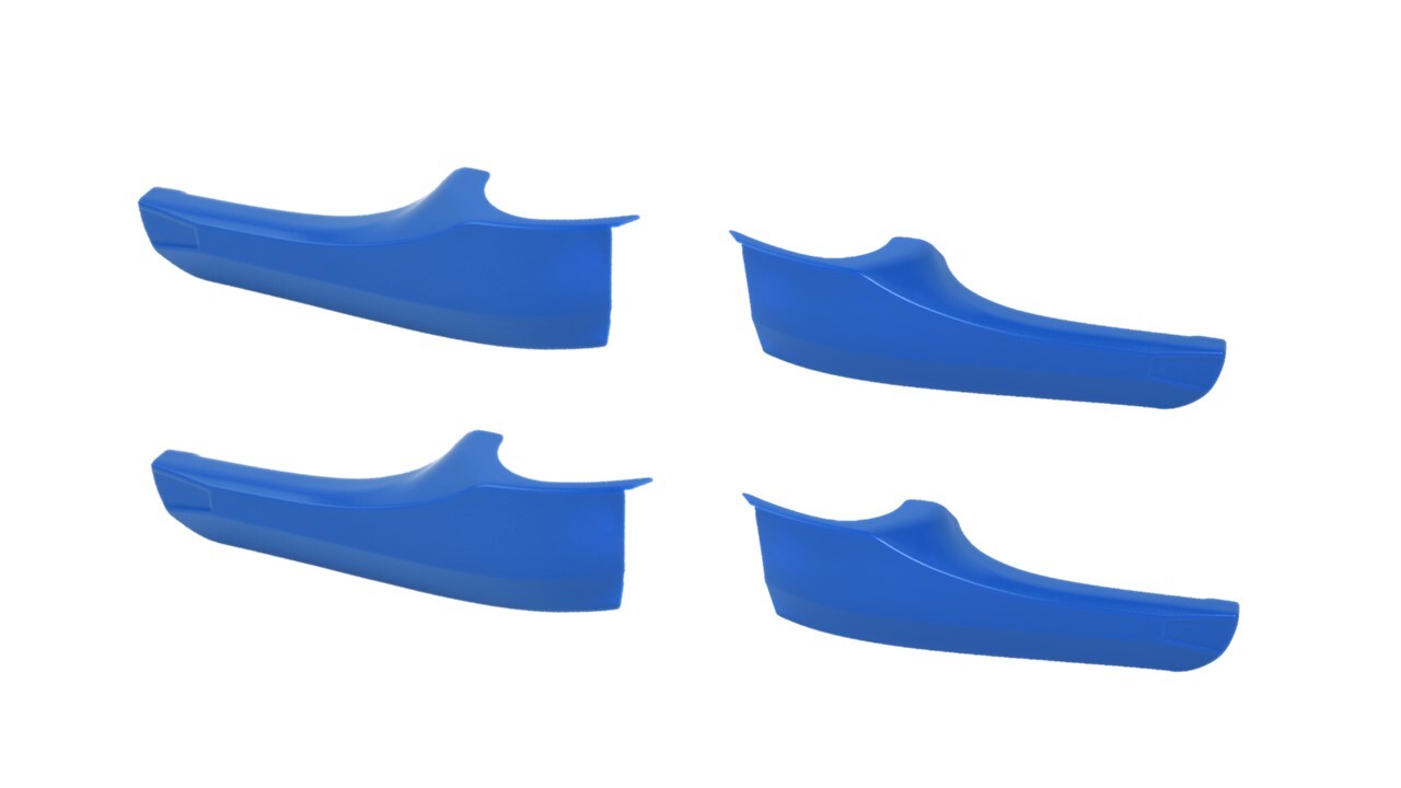 Door Handle Covers (For 2016-2023 Tacoma) - VOODOO BLUE