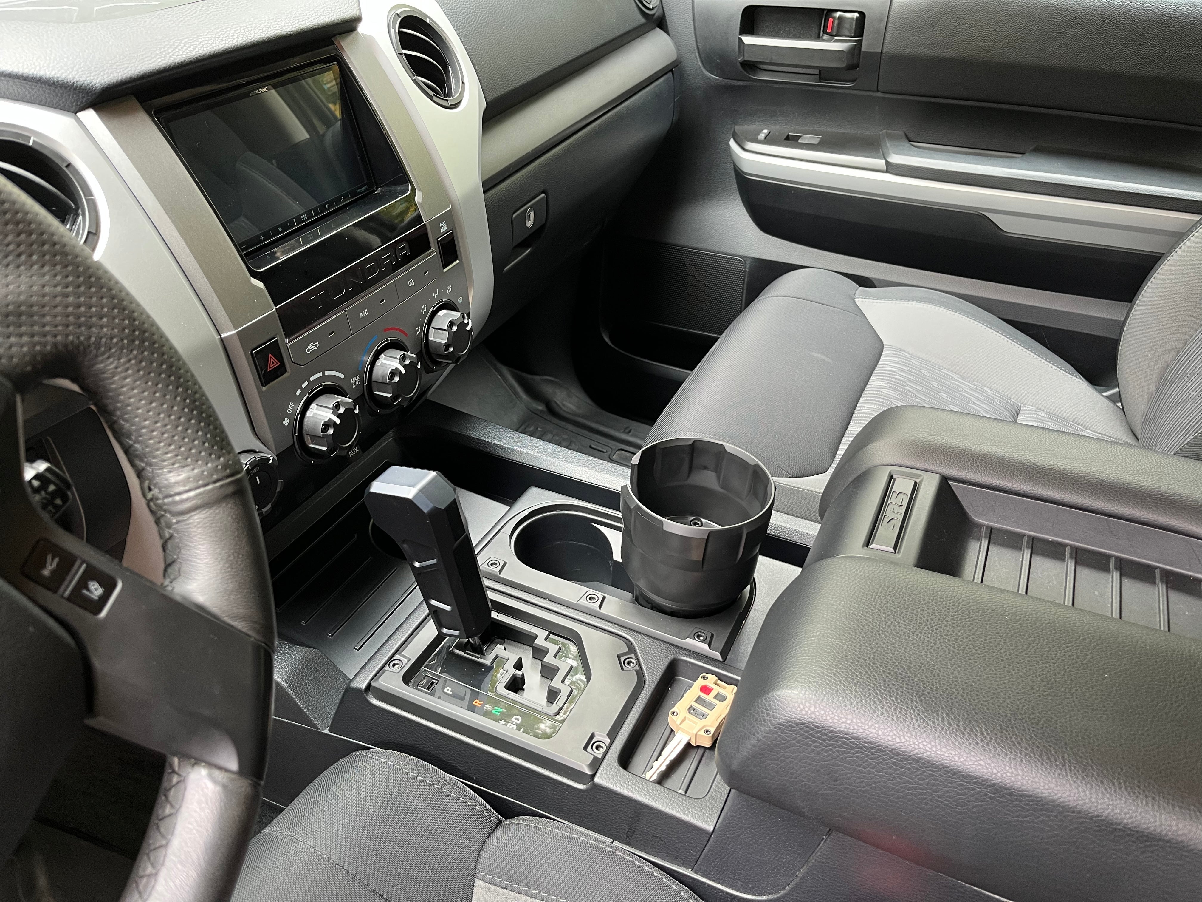 Oversize Cup Holder (For 2014-2021 Tundra) - RED