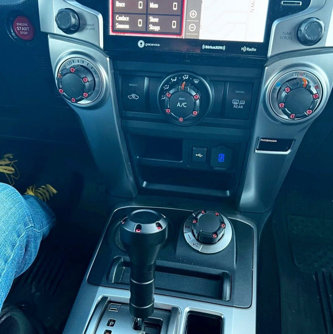 V3 Shift Knob - For 5th Gen 4Runner Set - BLACK