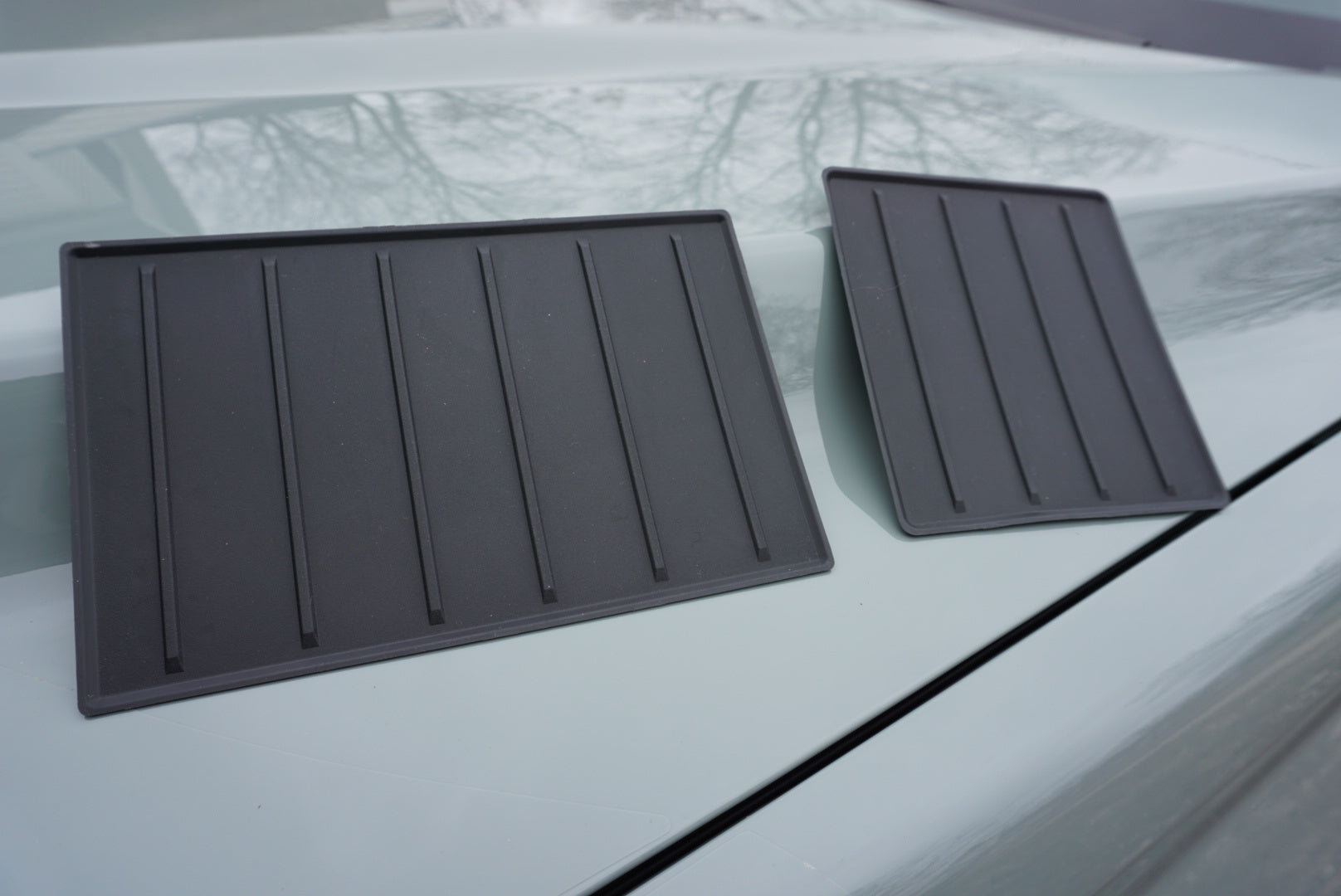 Center Console Tray Liner (For 2022+ Tundra) - 1PC BLACK