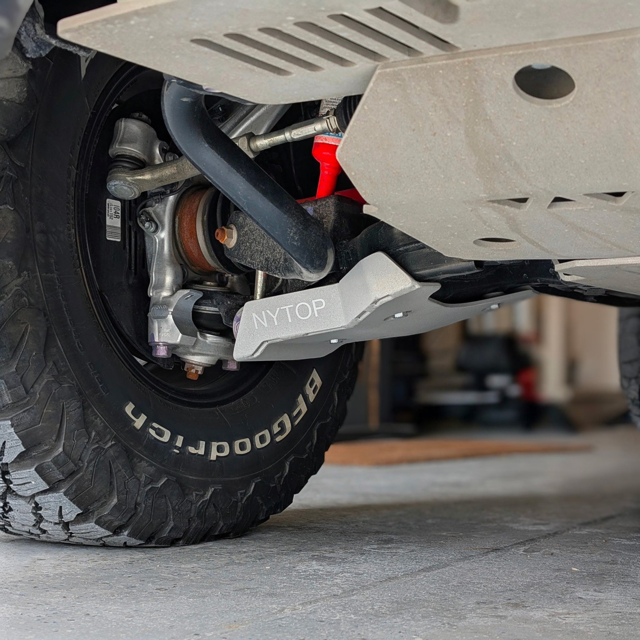 NYTOP Lower Control Arm Skid Plate Kit For 2022-Current Toyota Tundra/Sequoia