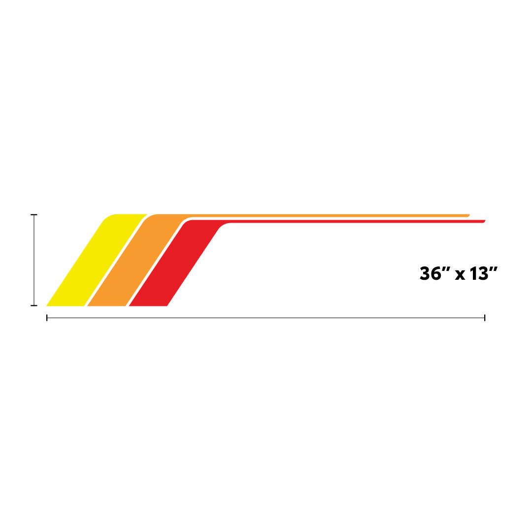 Universal Retro Side Stripes