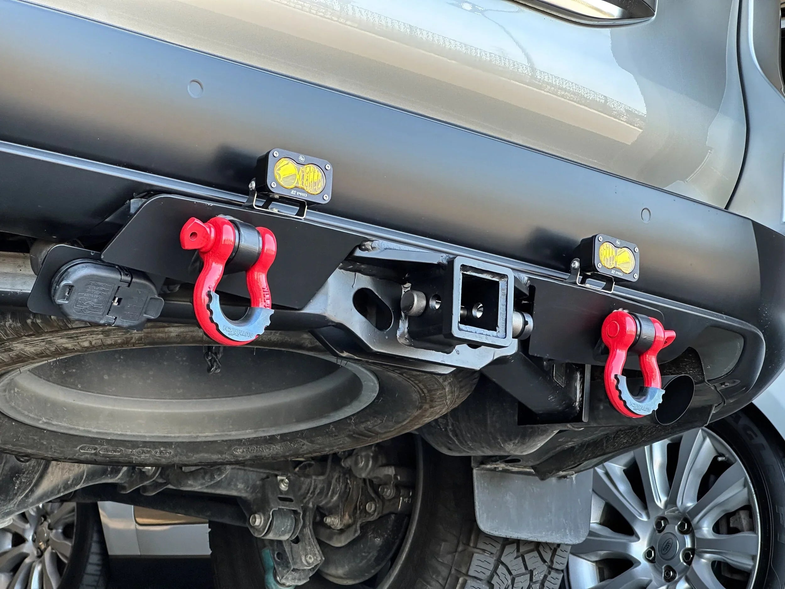 NYTOP Rear Tow Hitch Receiver Hybrid Bumper For 2014-2023 Lexus GX460