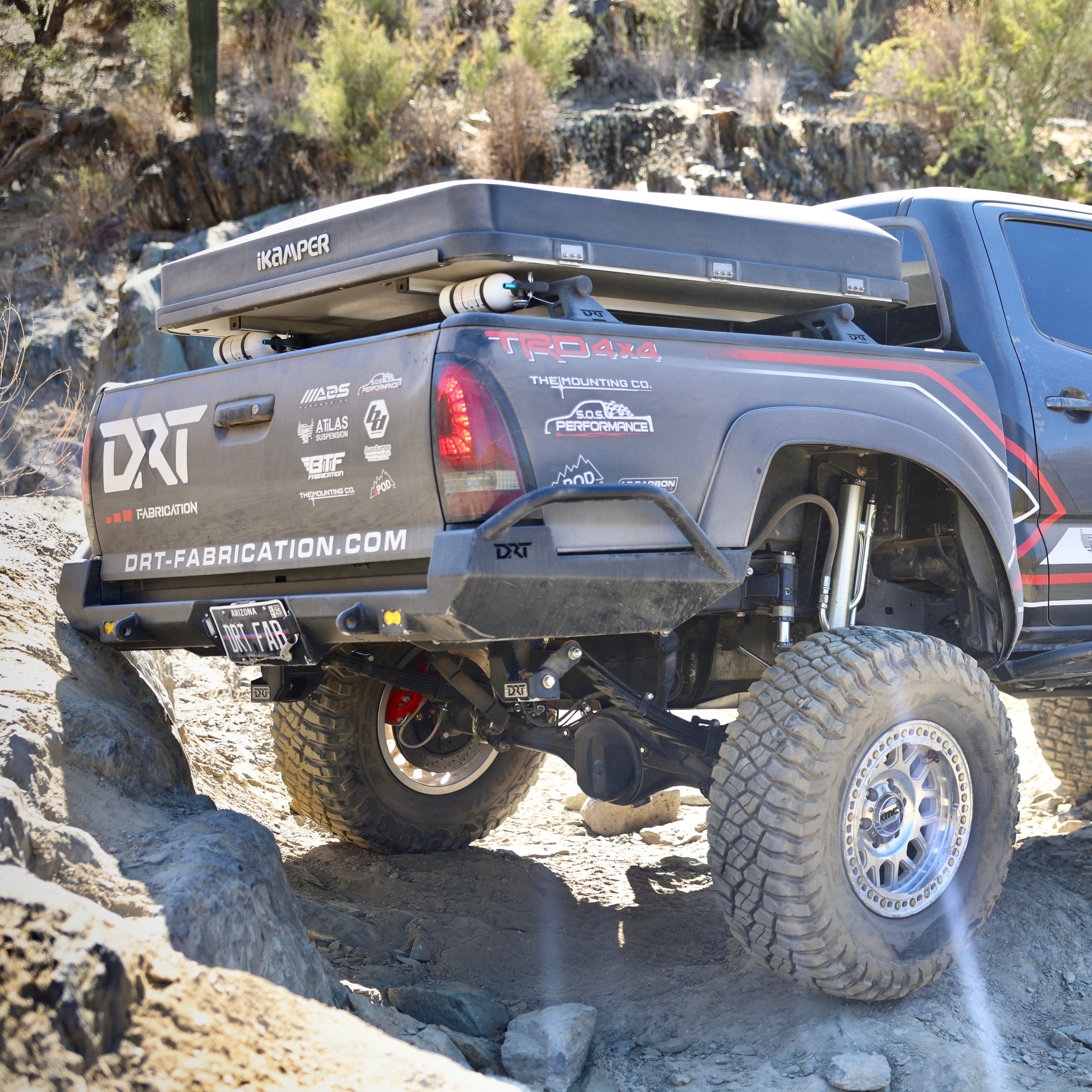 High Clearance Rear Bumper For Toyota Tacoma 2nd Gen / 2005-2015