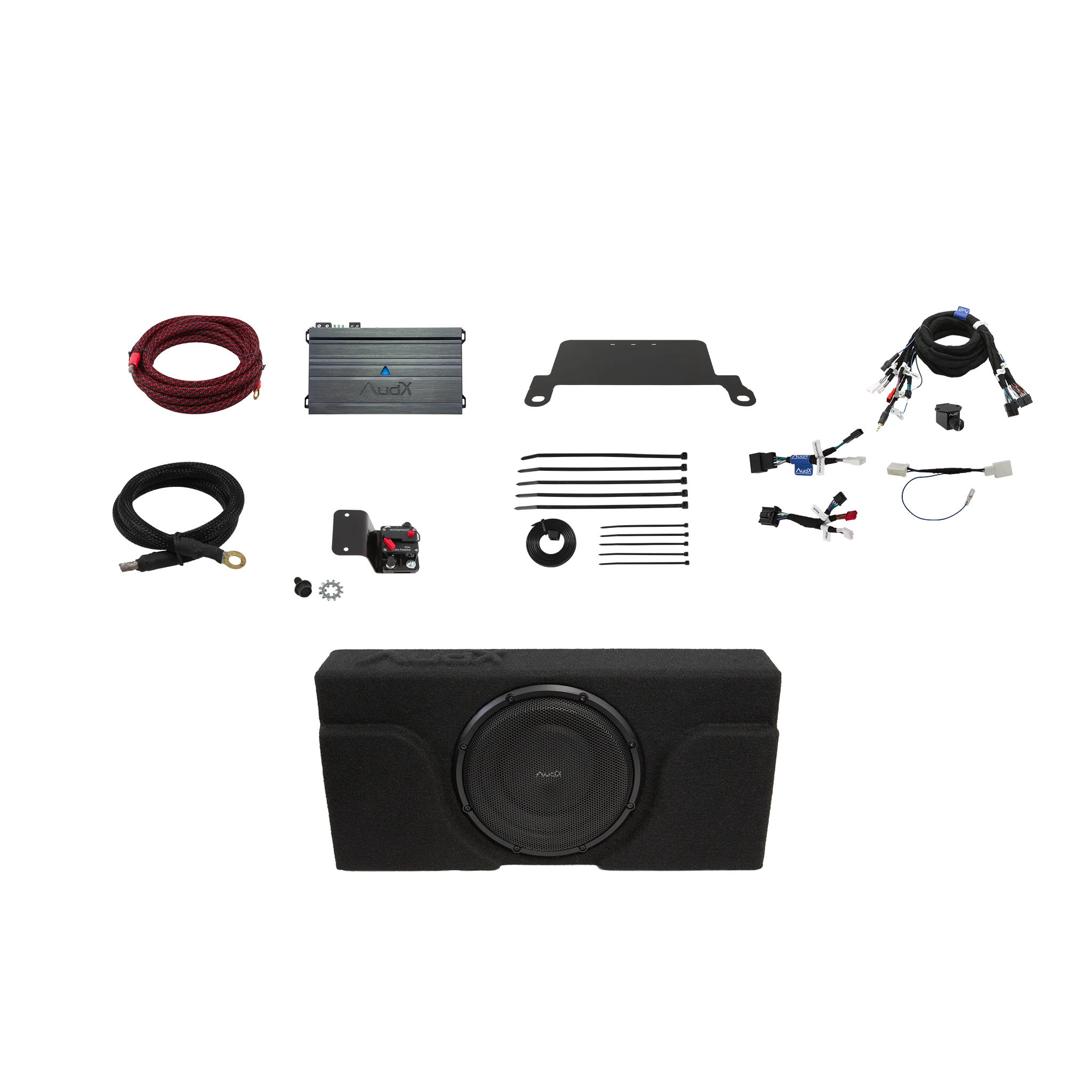 AMPLIFIER SUBWOOFER COMBO UPGRADE FOR 2020 - 2023 TOYOTA TACOMA | 3GTCM-ASC2