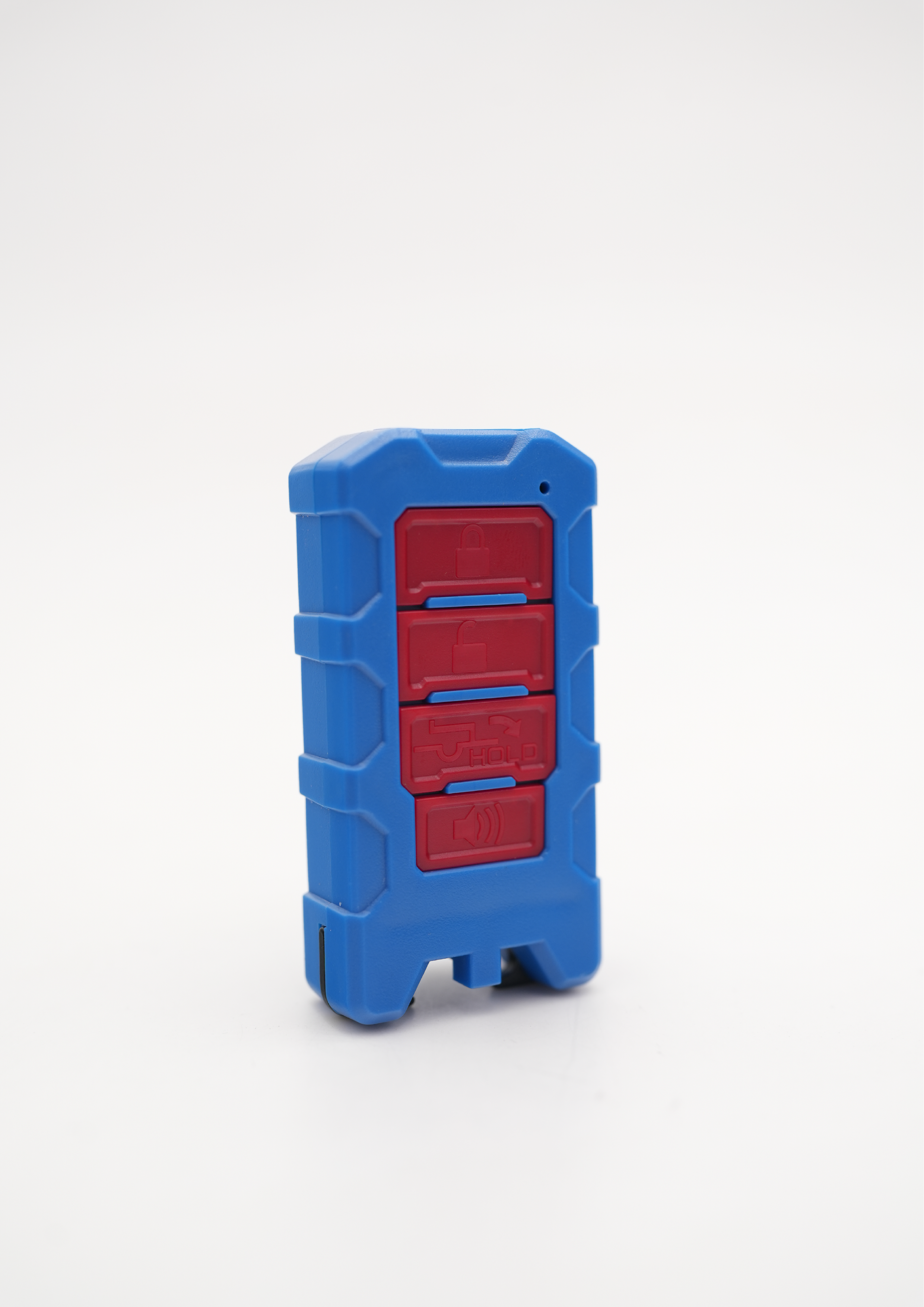 Minimalist Key Fob V3 - Red Buttons