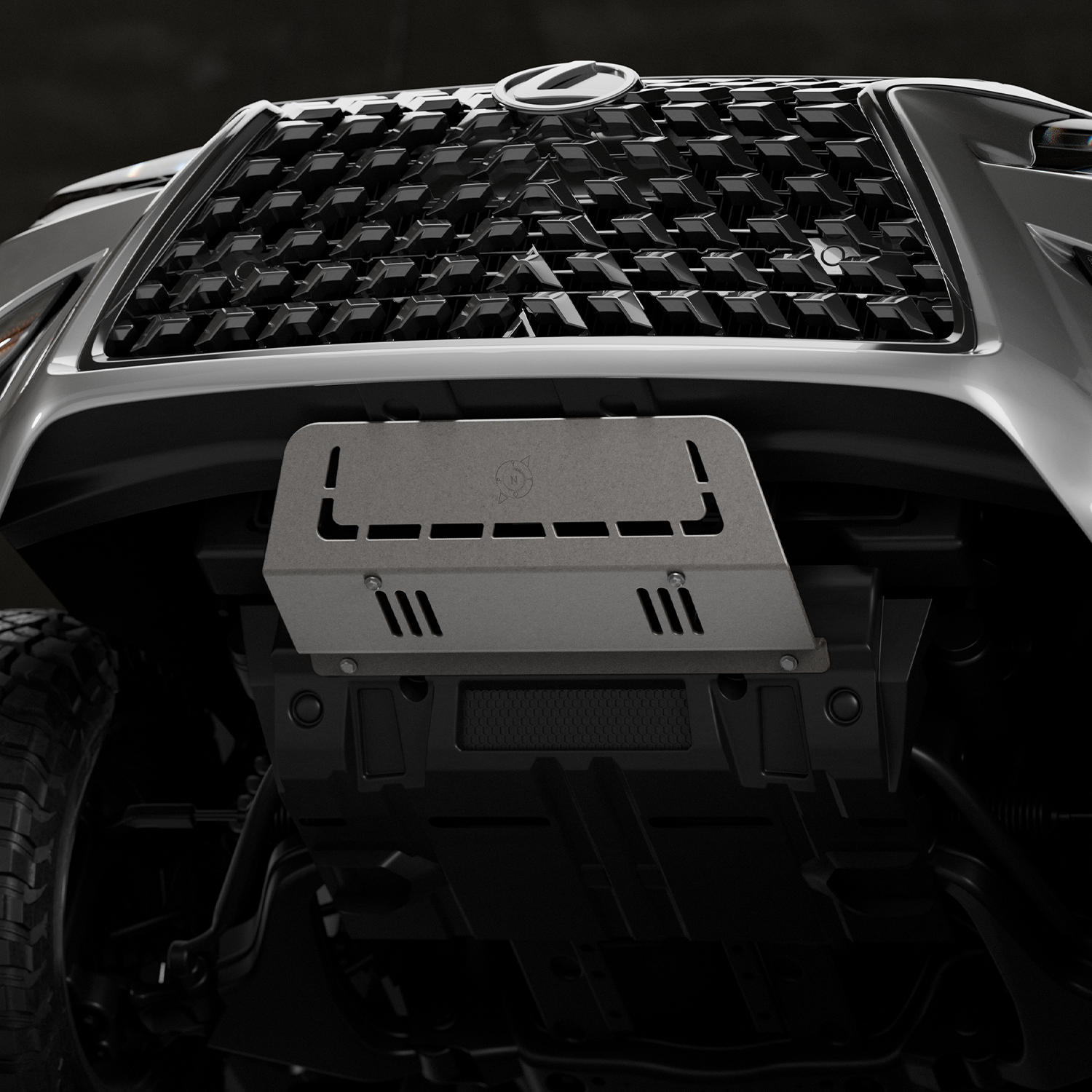 NYTOP Skid Plate Extension For 2014-2023 Lexus GX460