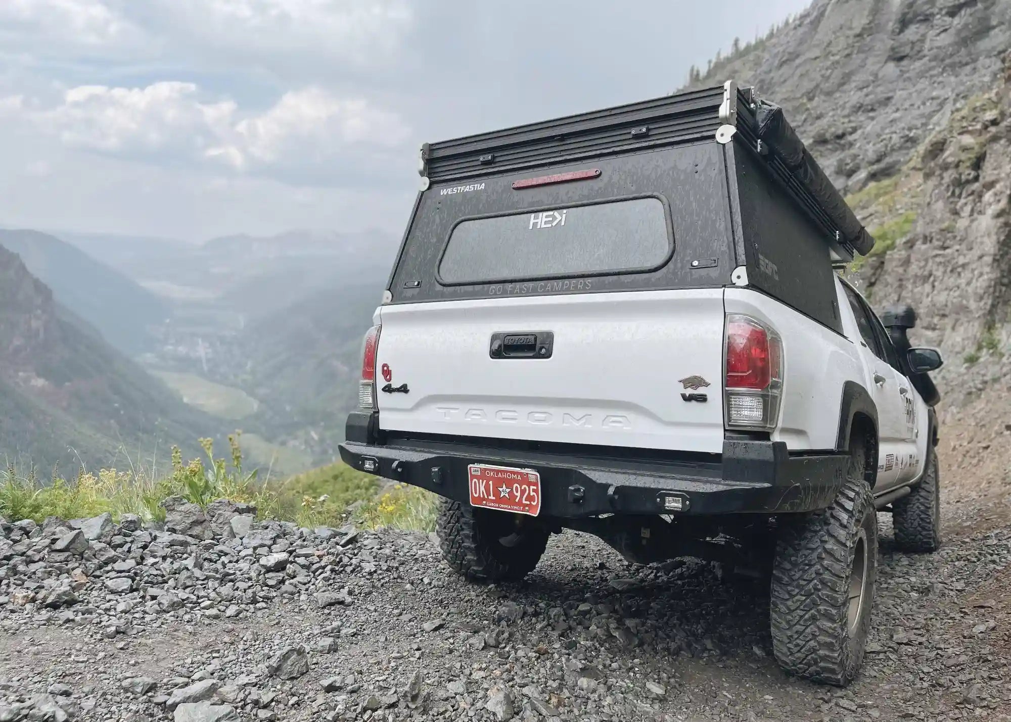 Hi-Lite Overland Rear Bumper For Toyota Tacoma 3rd Gen (2016-2023)