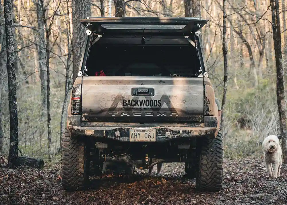 Hi-Lite Overland Rear Bumper For Toyota Tacoma 3rd Gen (2016-2023)