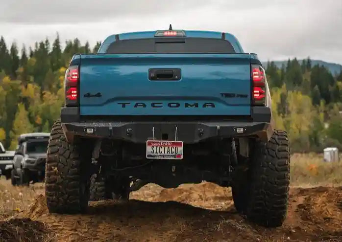 Hi-Lite Overland Rear Bumper For Toyota Tacoma 3rd Gen (2016-2023)