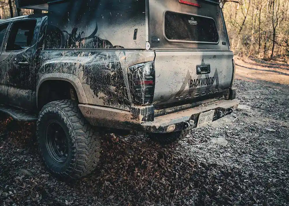 Hi-Lite Overland Rear Bumper For Toyota Tacoma 3rd Gen (2016-2023)