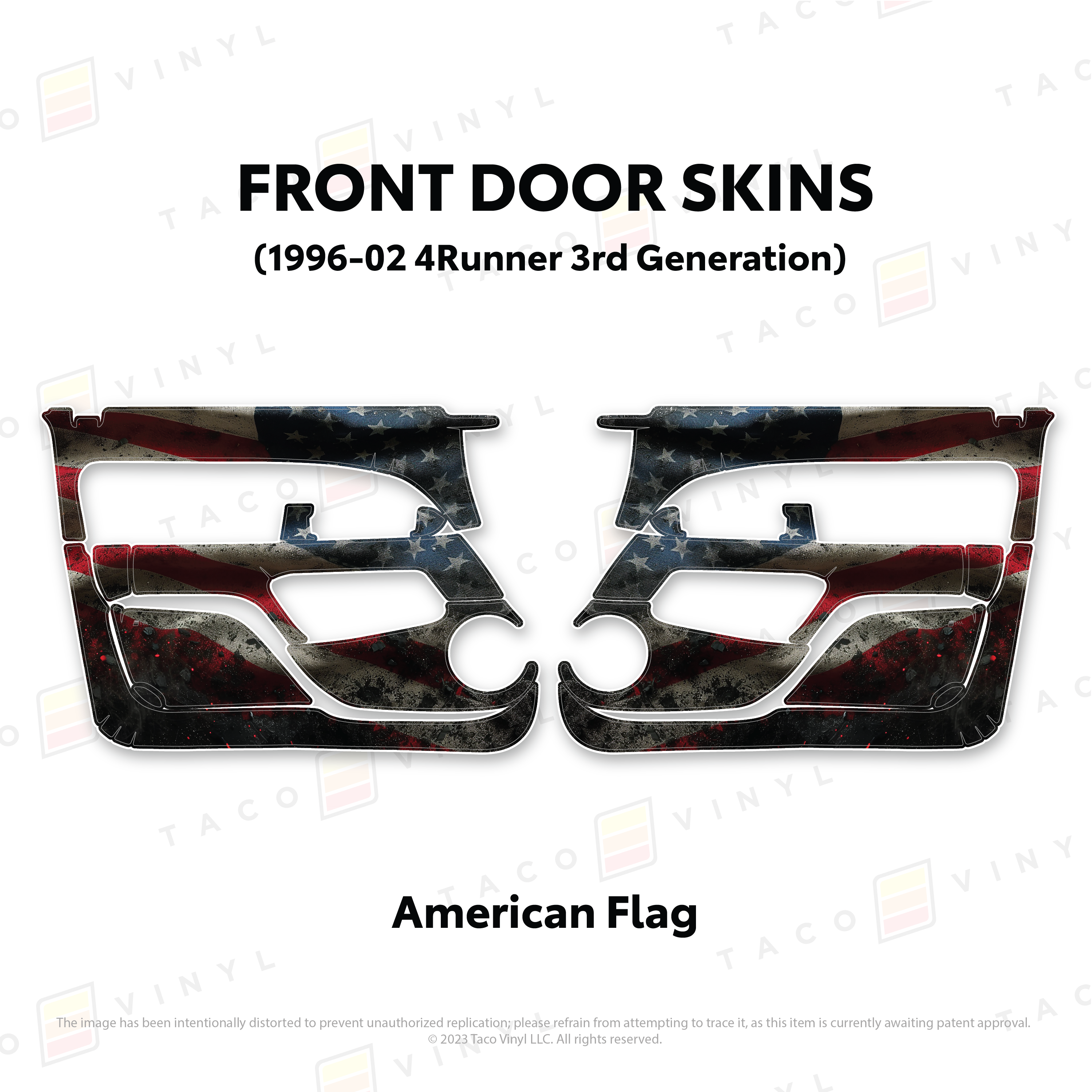 1996-2002 Door Skins For 4Runner