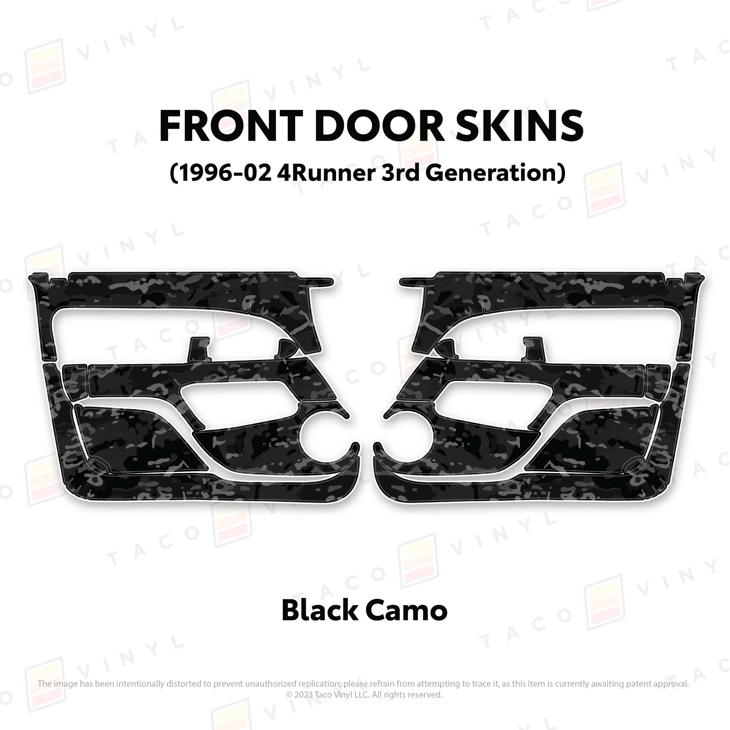 1996-2002 Door Skins For 4Runner