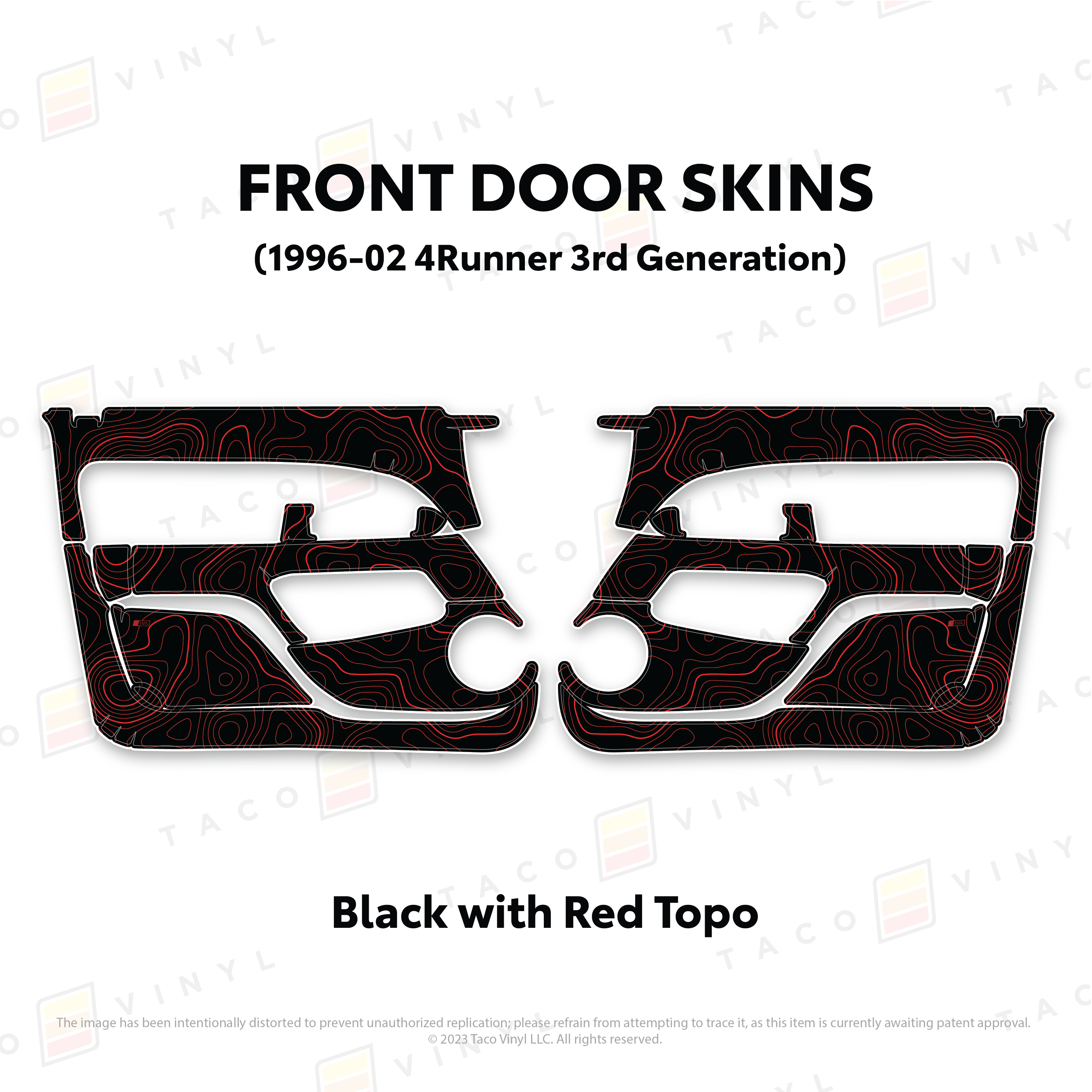 1996-2002 Door Skins For 4Runner