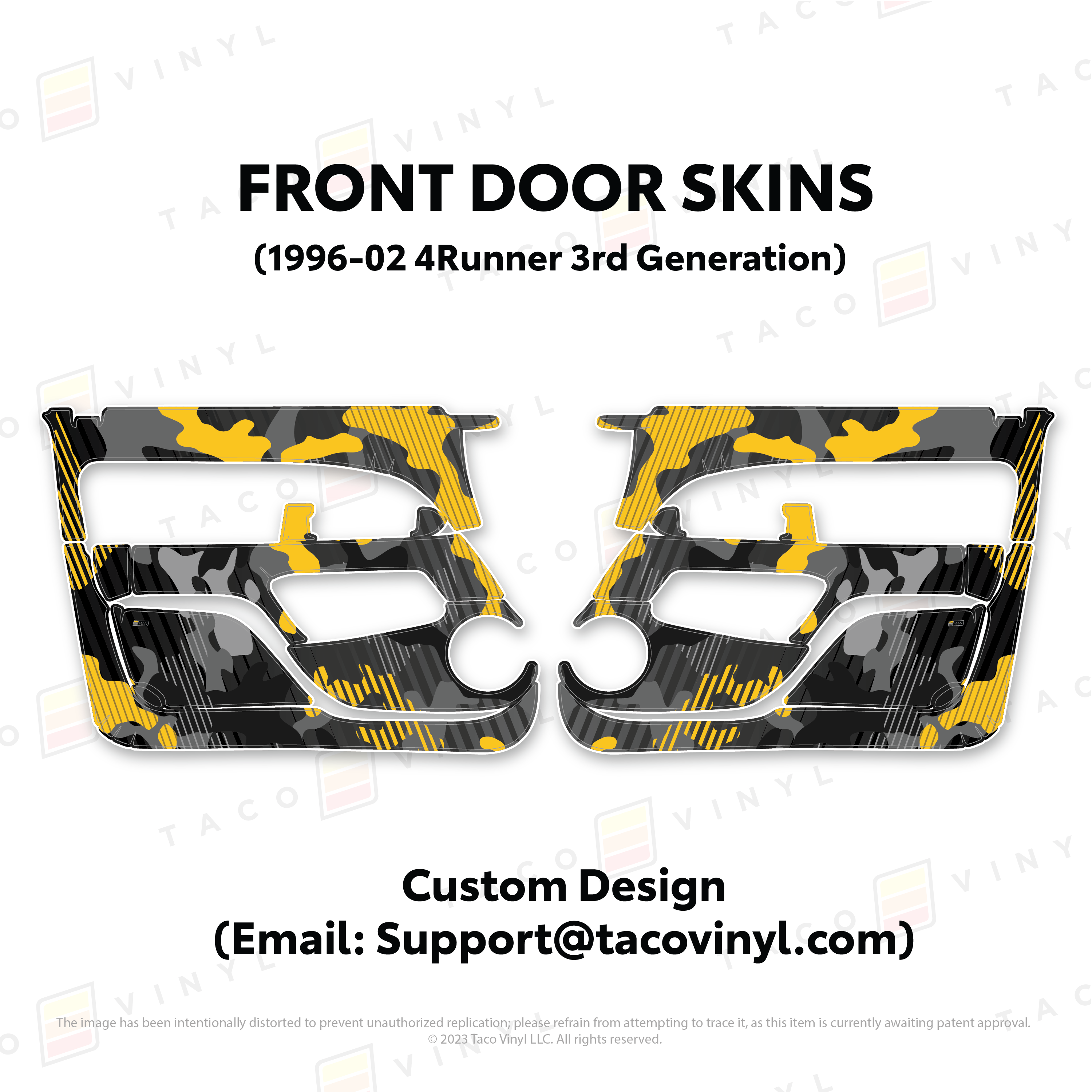 1996-2002 Door Skins For 4Runner