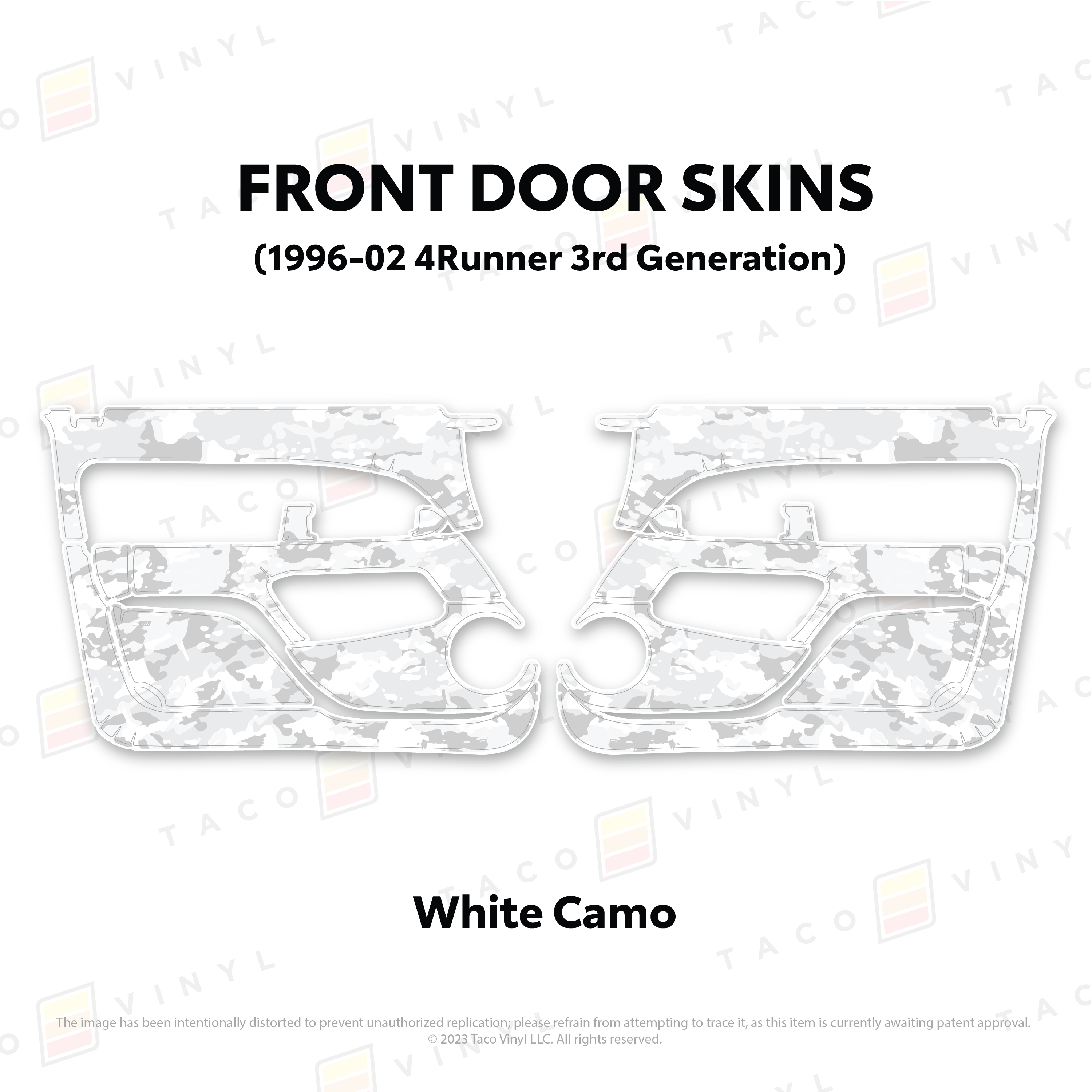1996-2002 Door Skins For 4Runner