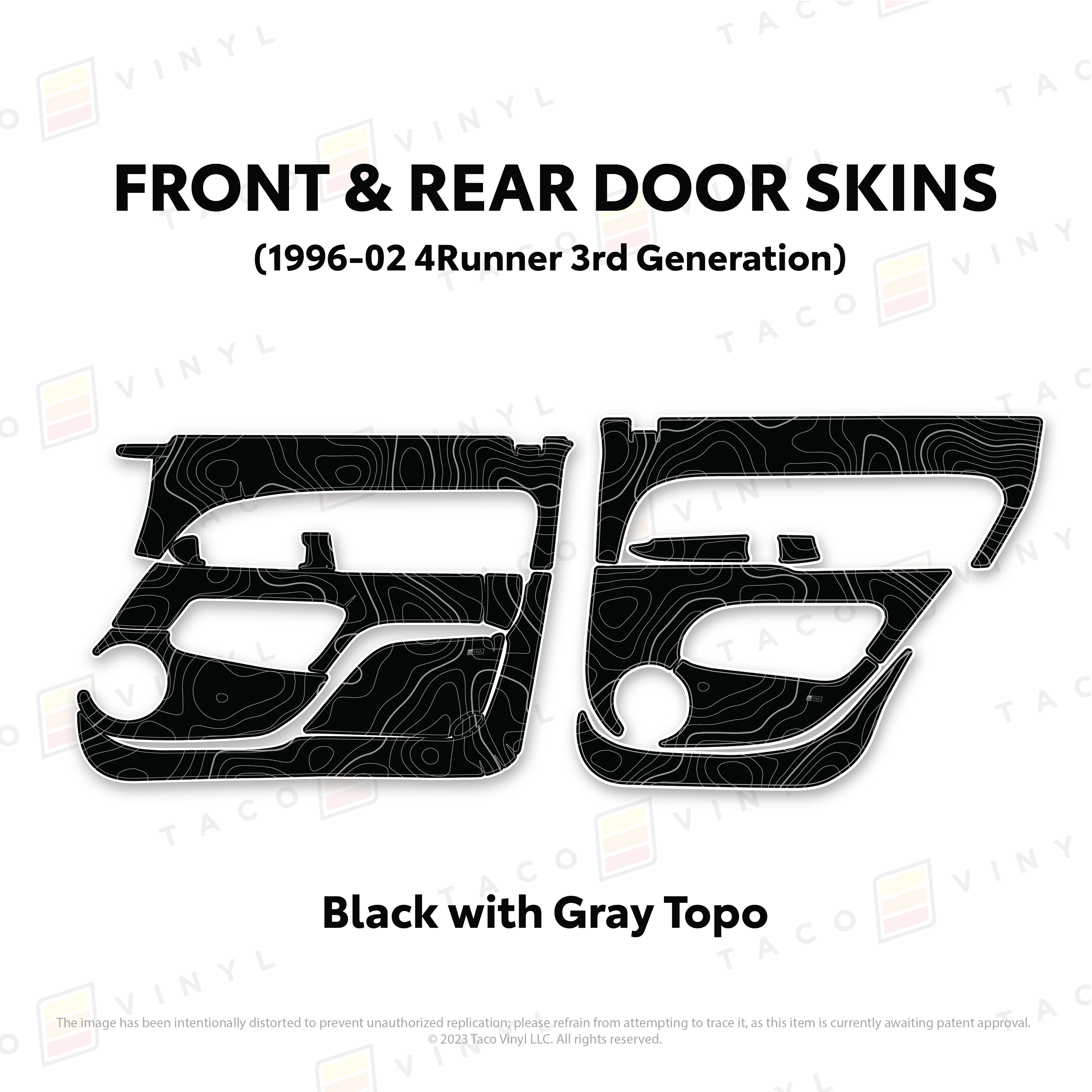 1996-2002 Door Skins For 4Runner
