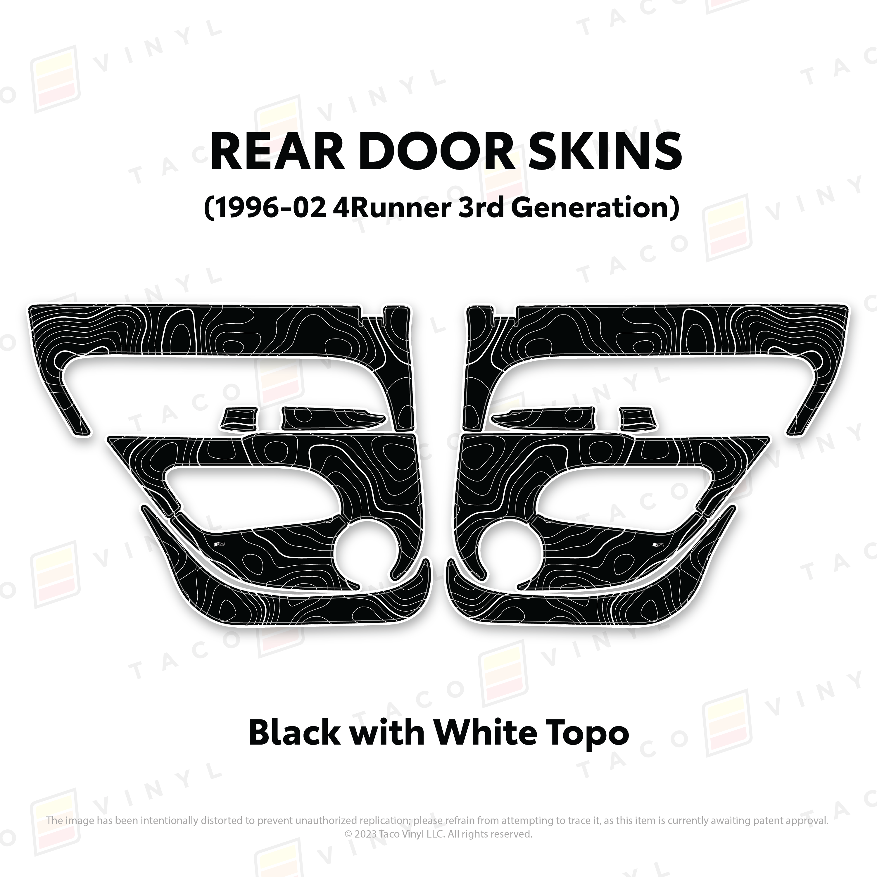 1996-2002 Door Skins For 4Runner