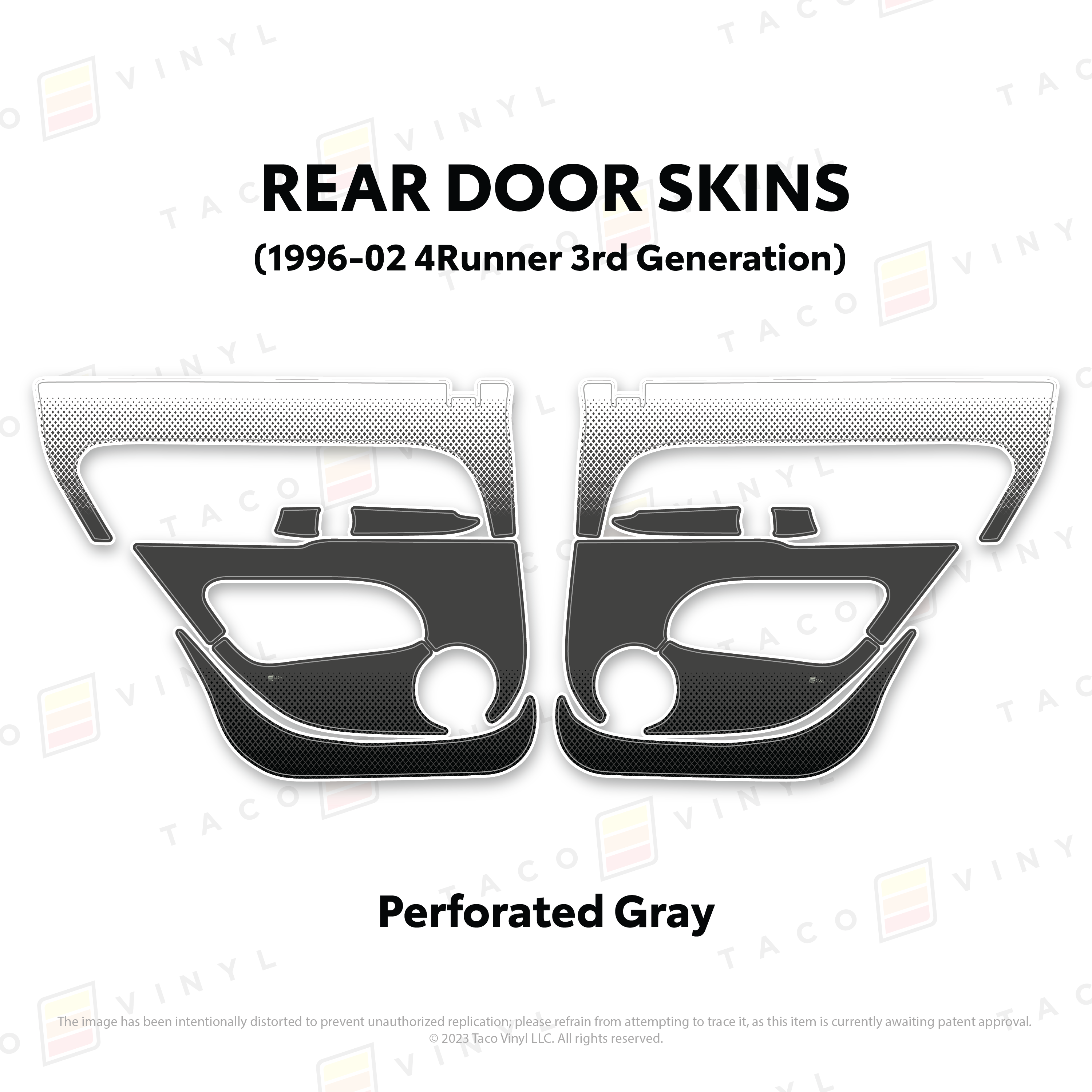 1996-2002 Door Skins For 4Runner
