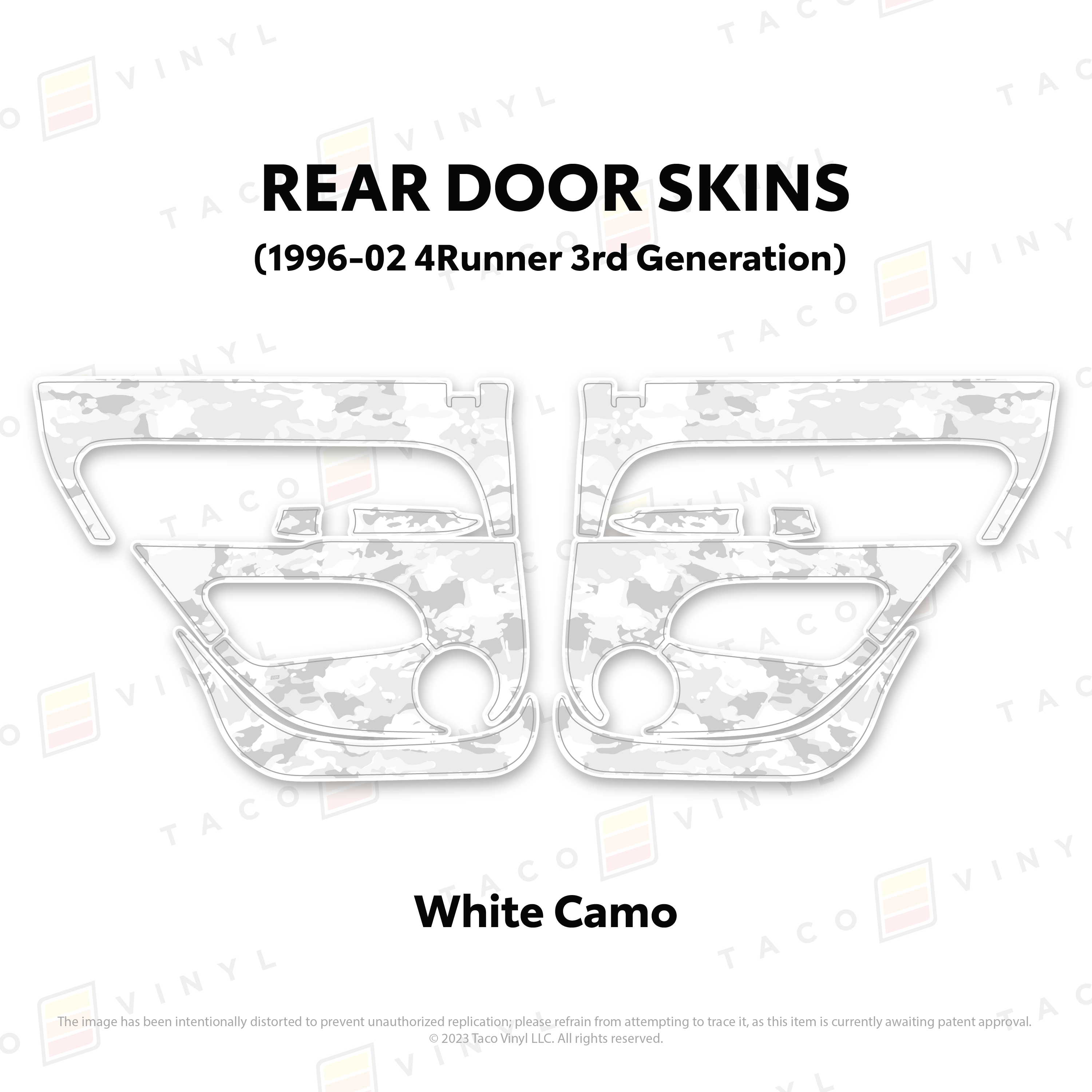 1996-2002 Door Skins For 4Runner