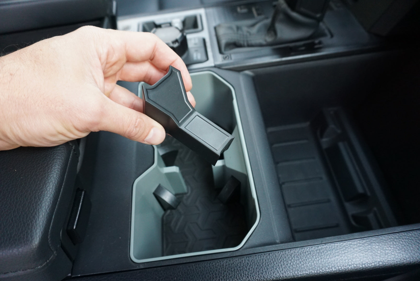 Cup Holder Insert (For 2022+ Tundra) - BLACK