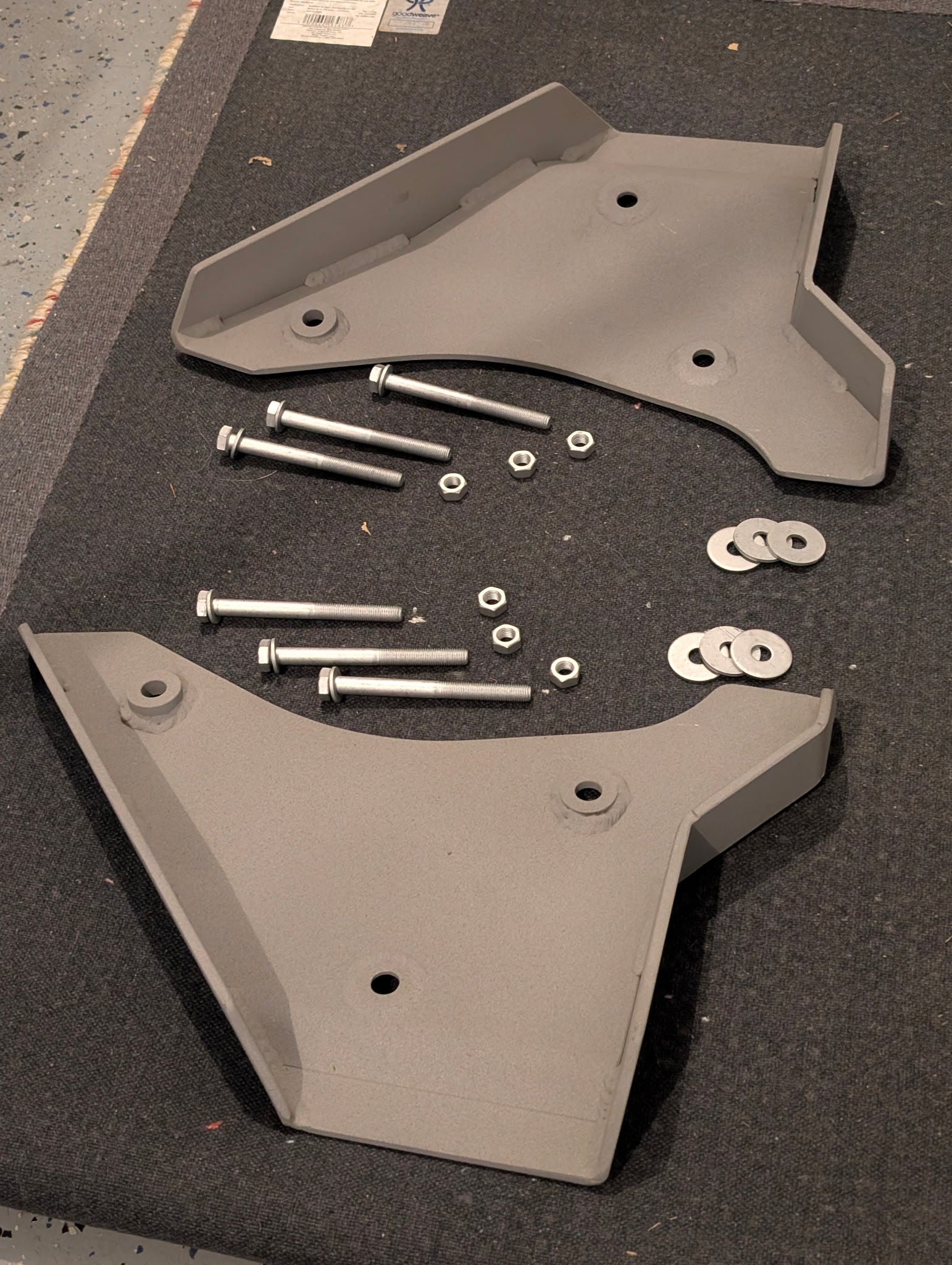 NYTOP Lower Control Arm Skid Plate Kit For 2022-Current Toyota Tundra/Sequoia