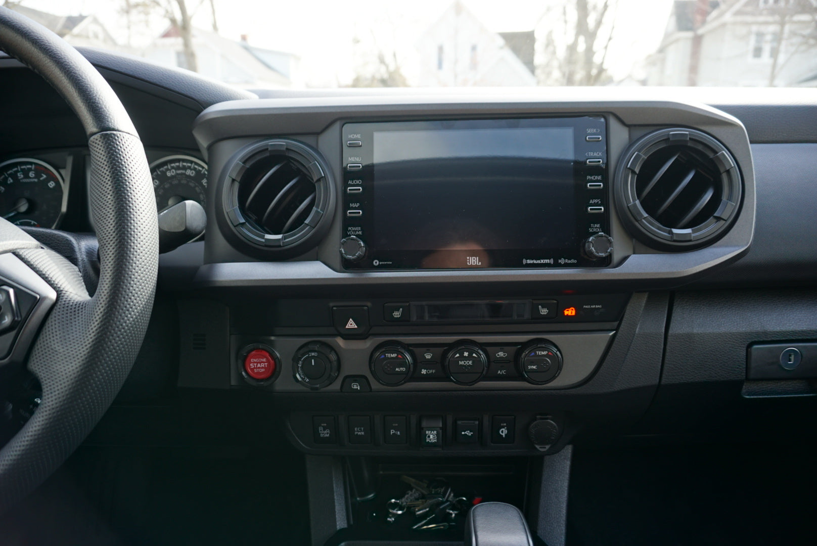 Radio Knobs (For 2020-2023 Tacoma V1) - BLACK