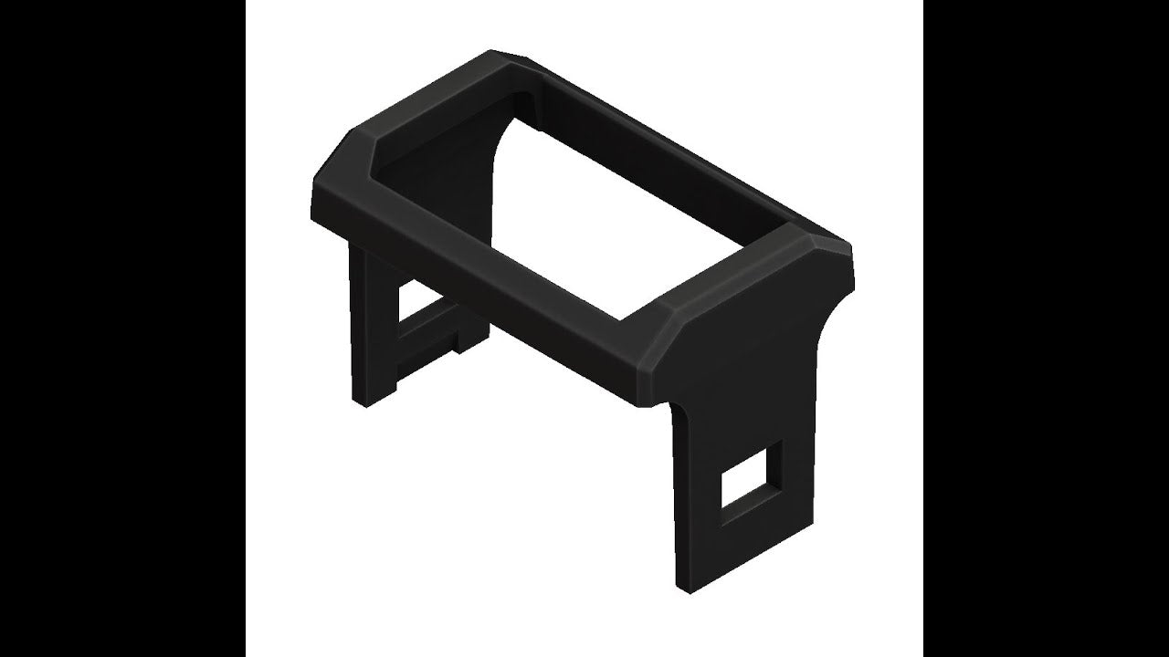 4x4 Button Trim (For 2022+ Tundra) - BLACK
