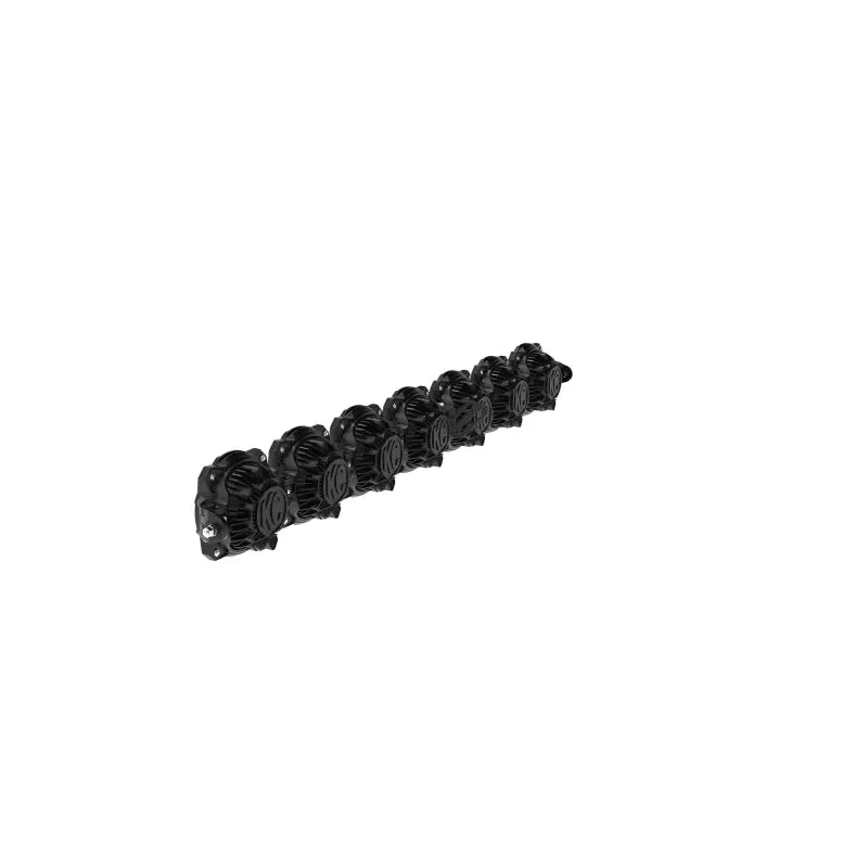 Rear side angle of the 45-inch Gravity Titan LED Light Bar, highlighting its rugged build and off-road readiness.