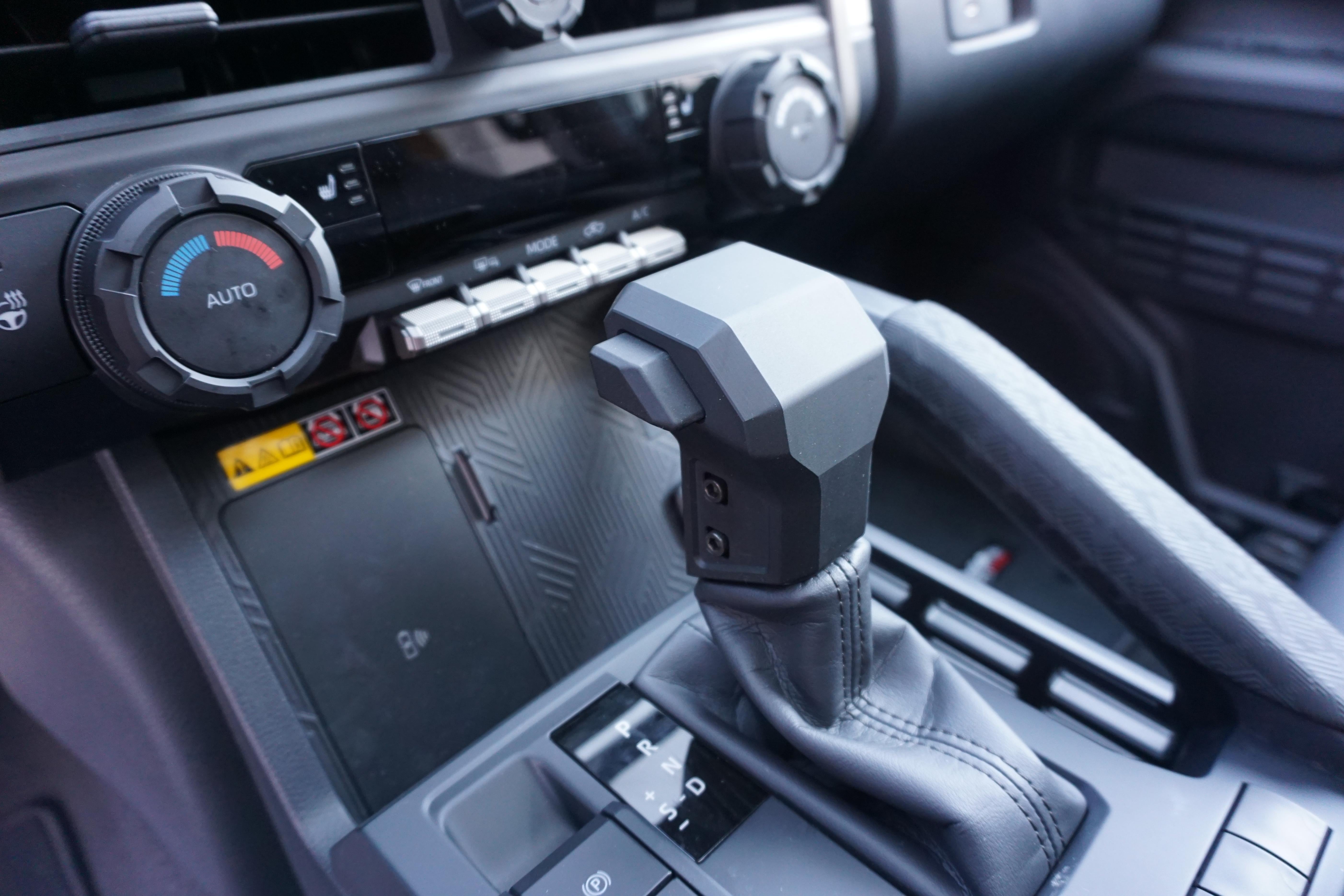 V2 Radio Knob + Drive Mode Knob + Climate Knobs (For 2024+ Tacoma / 2025+ 4Runner) - BLACK