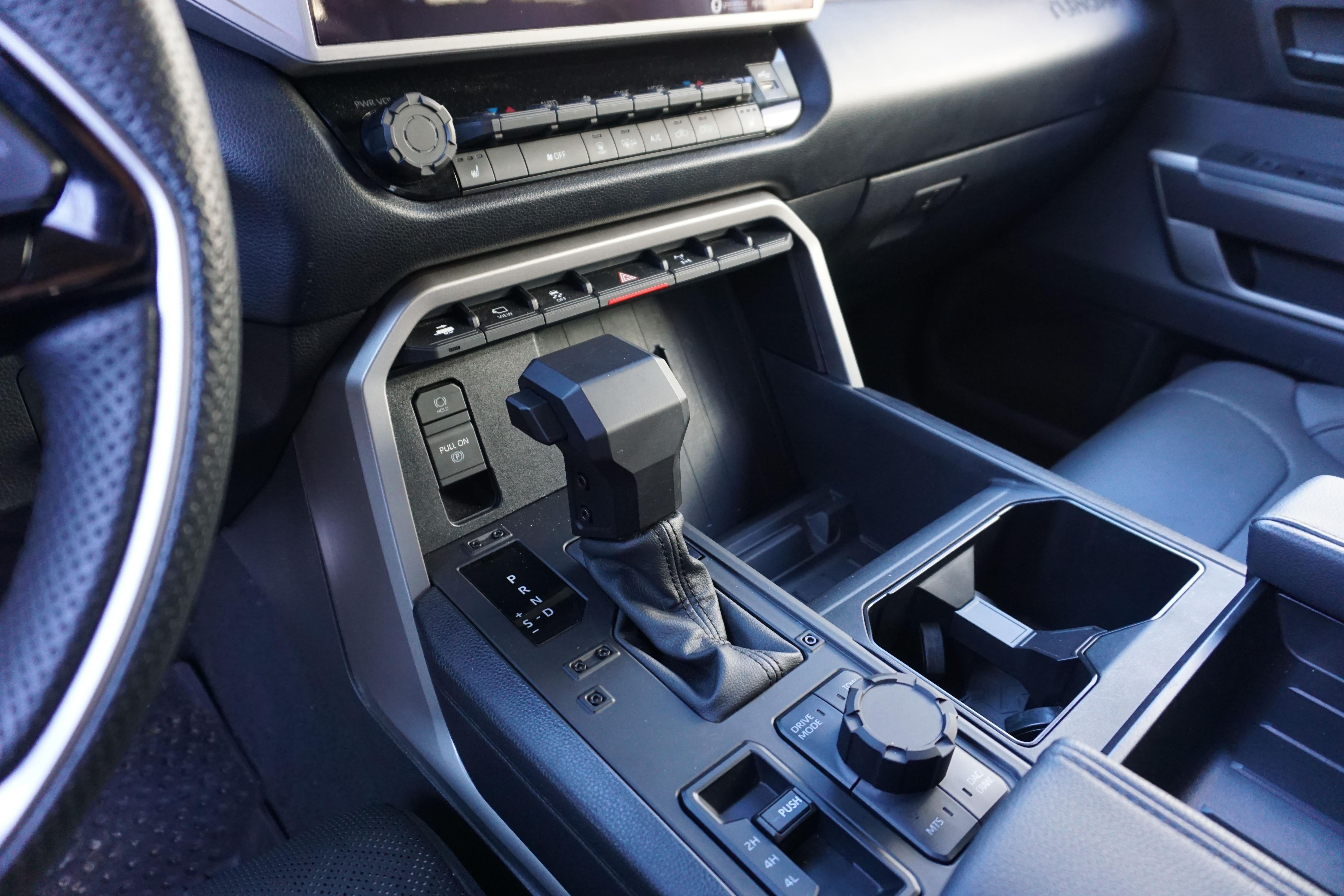 V2 Radio + Drive Mode Knob Set (For 2022+ Tundra) - BLACK