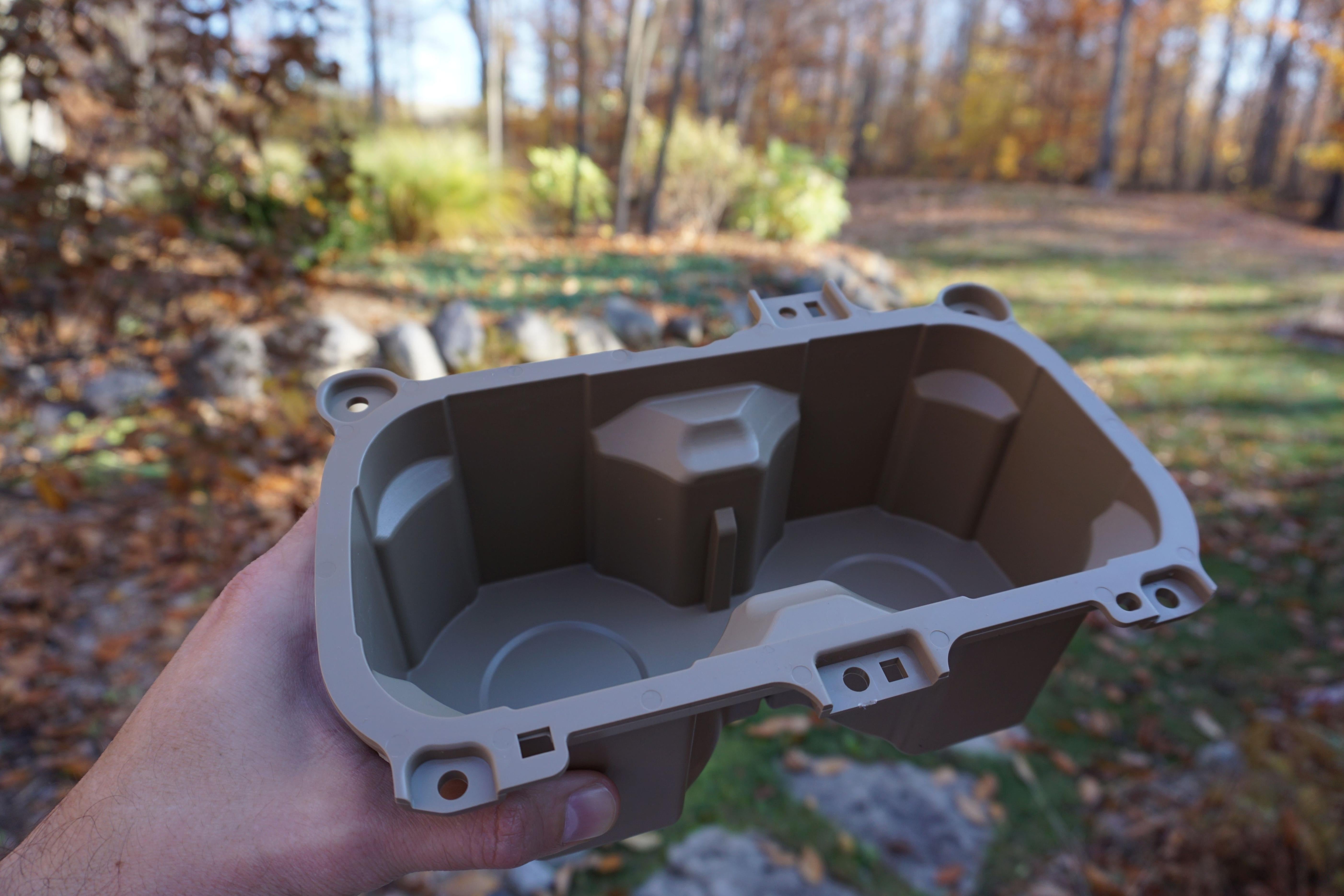 Oversize Cup Holder with Tray (For 2016-2023 Tacoma) - QUICKSAND