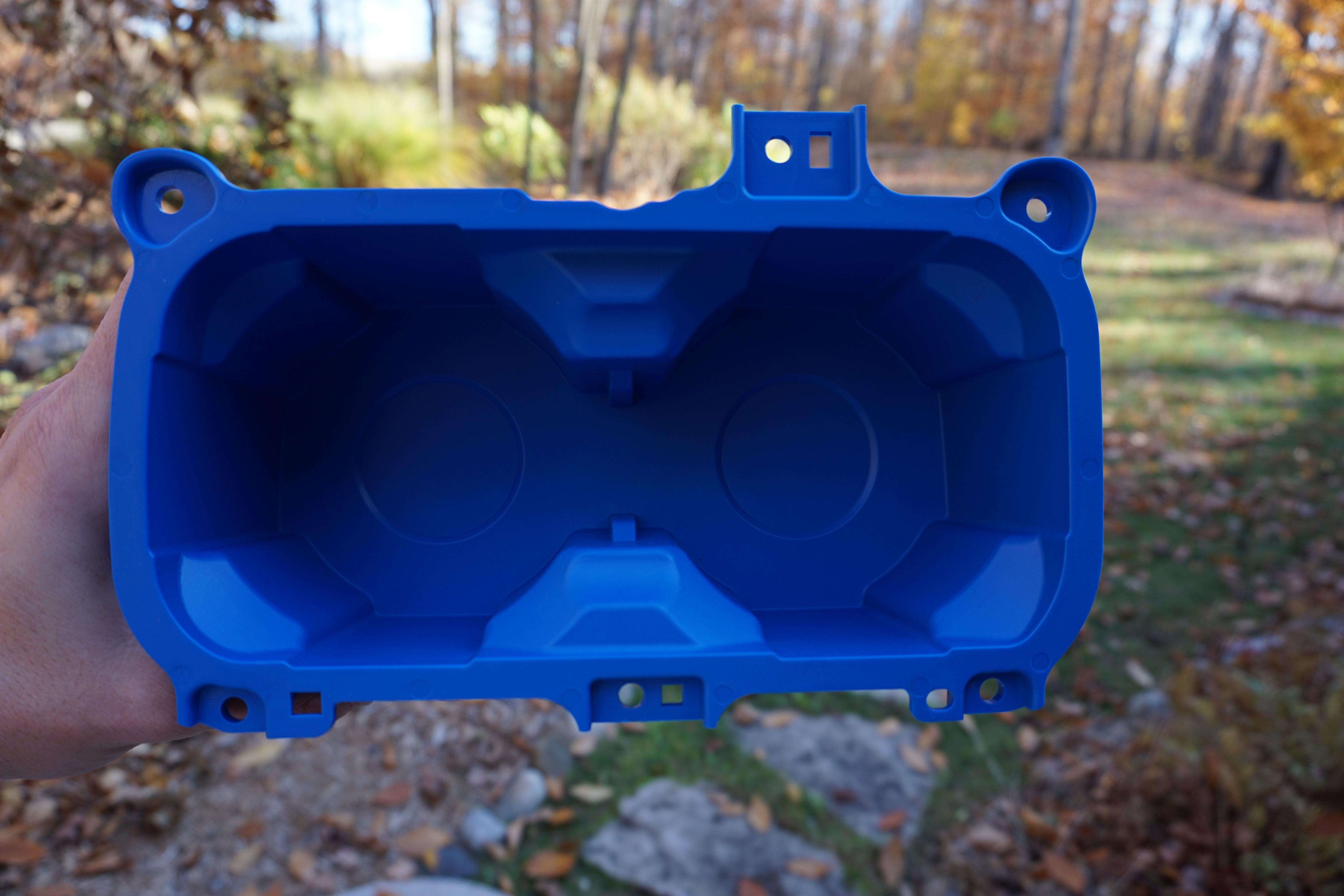 Oversize Cup Holder with Tray (For 2016-2023 Tacoma) - VOODOO BLUE