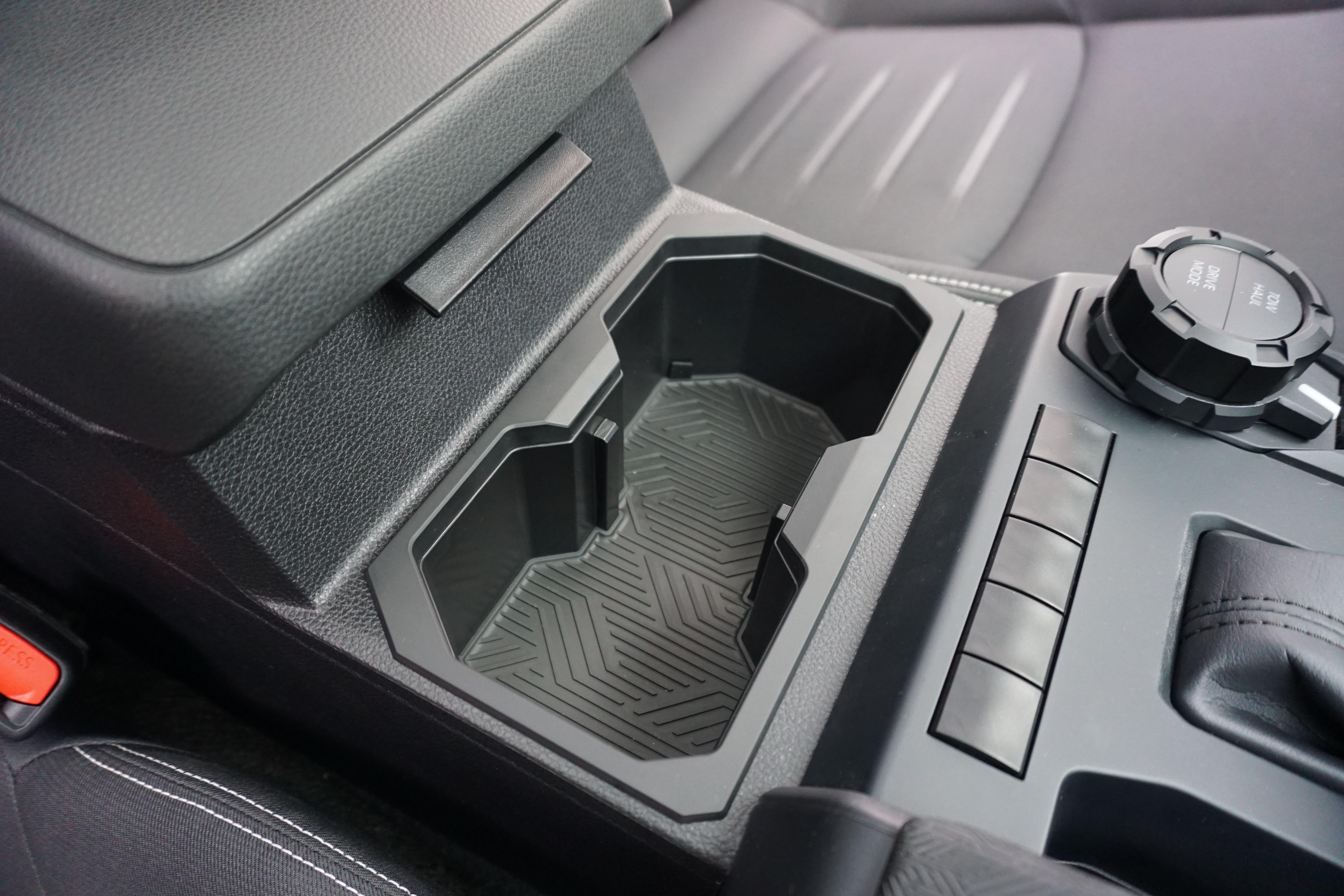 Oversize Cup Holder (For 2024+ Tacoma) - LUNAR ROCK/BLACK