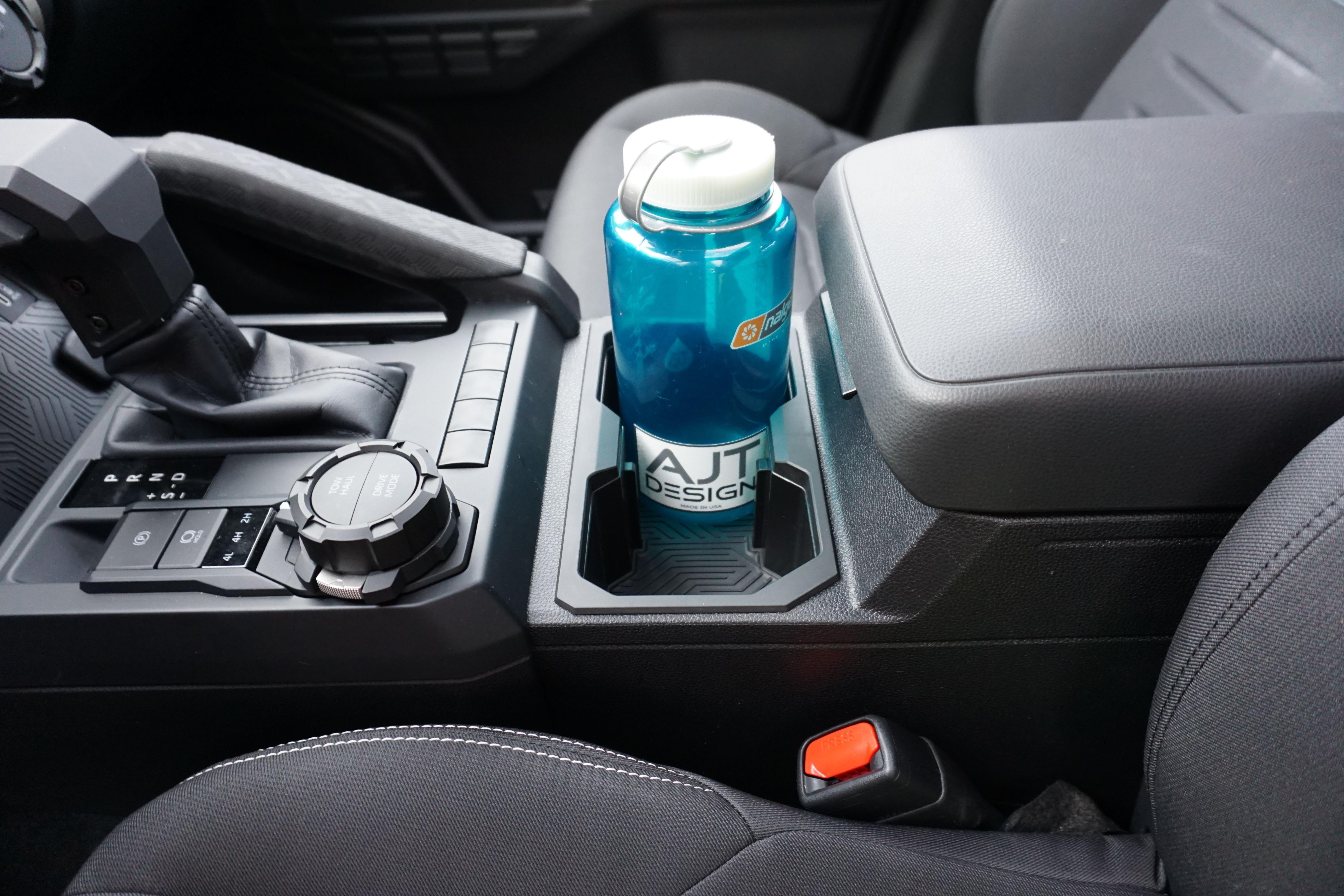 Oversize Cup Holder (For 2024+ Tacoma) - LUNAR ROCK/BLACK