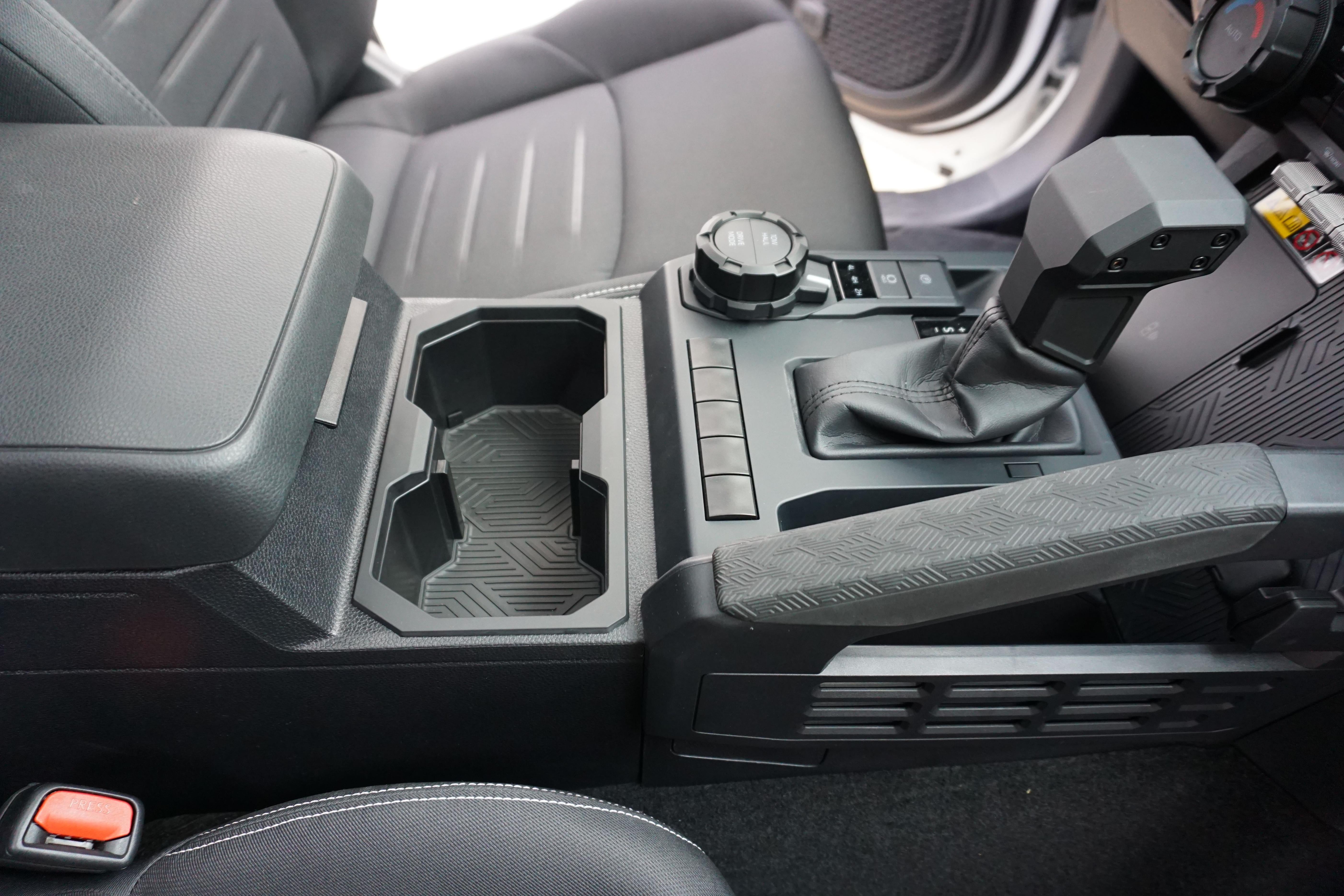 Oversize Cup Holder (For 2024+ Tacoma) - WHITE/BLACK